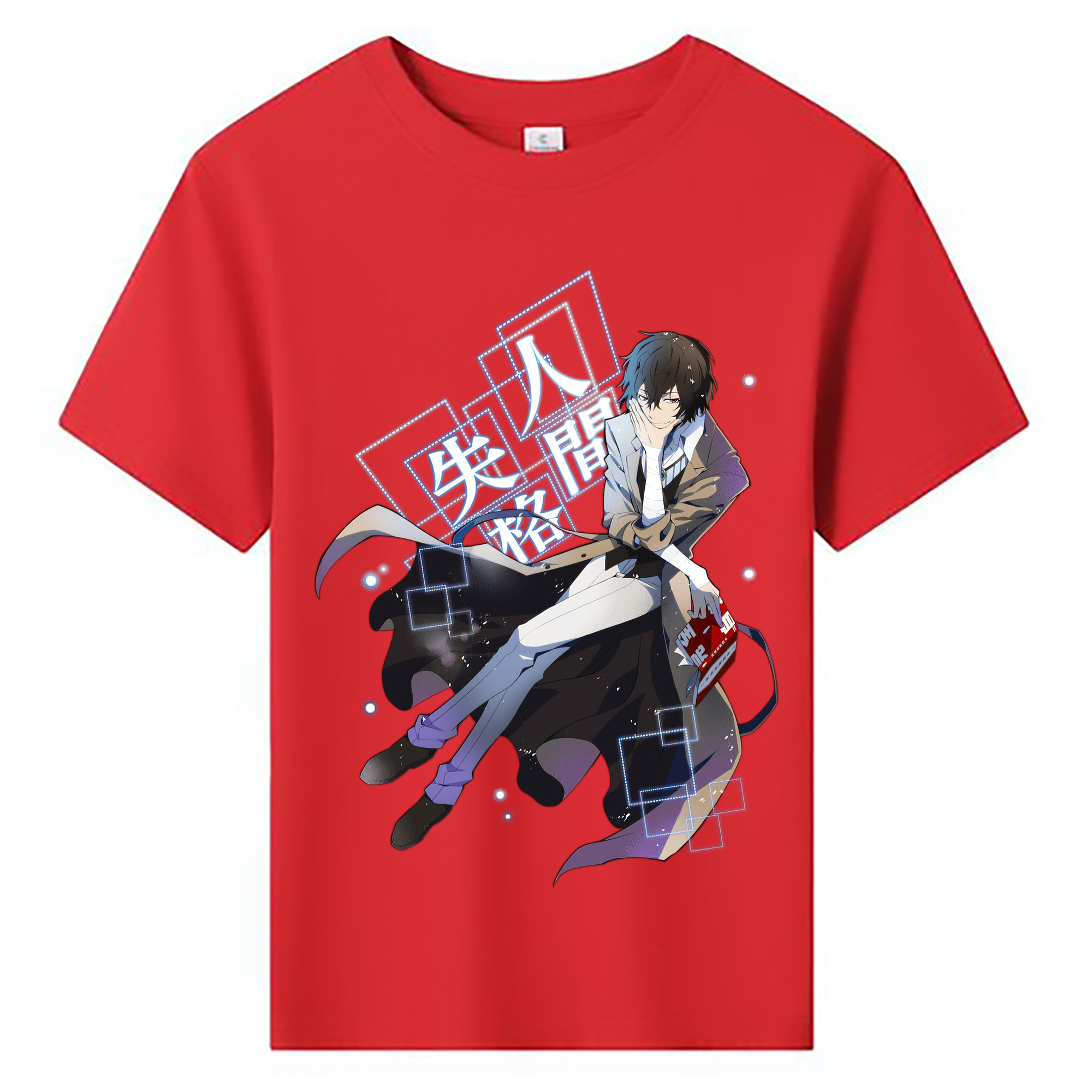 （画像用） 文豪ストレイドッグス Bungo Stray Dogs 綿100％キッズTシャツ（フロントプリント）
