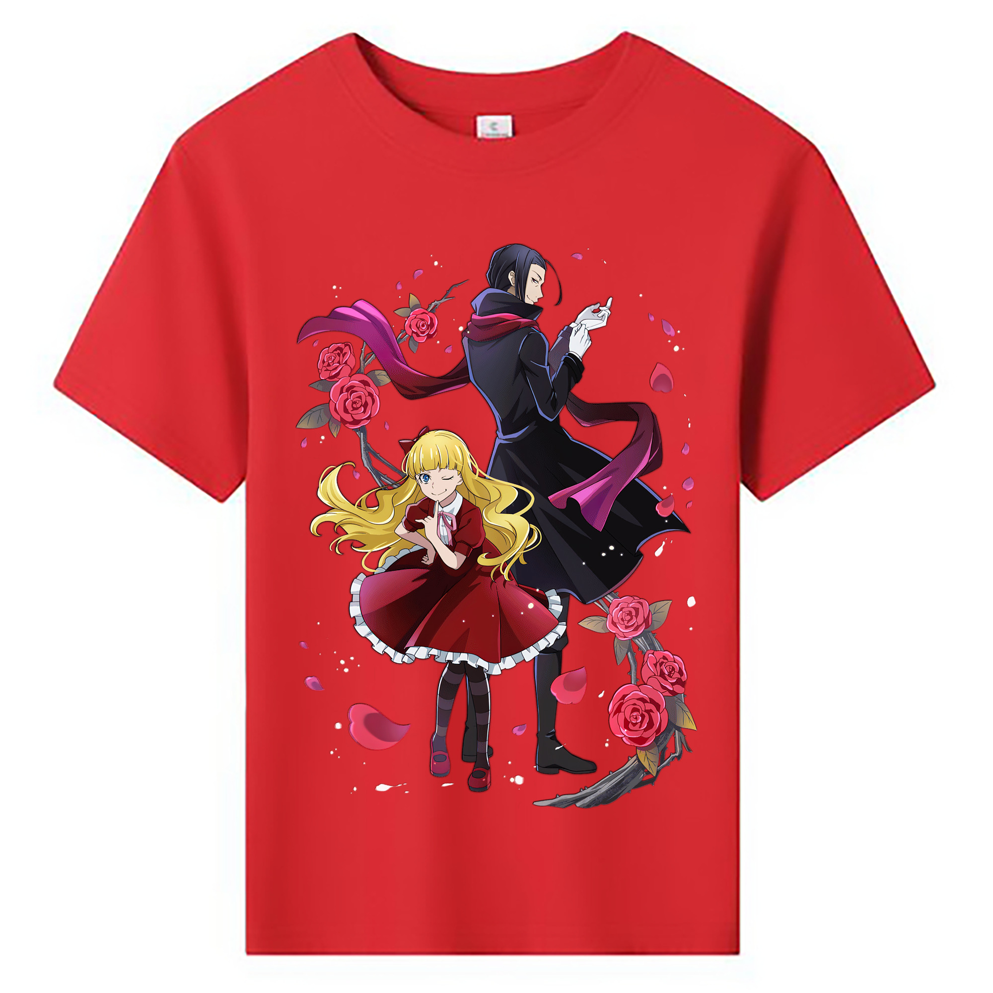 （画像用） 文豪ストレイドッグス Bungo Stray Dogs 綿100％キッズTシャツ（フロントプリント）
