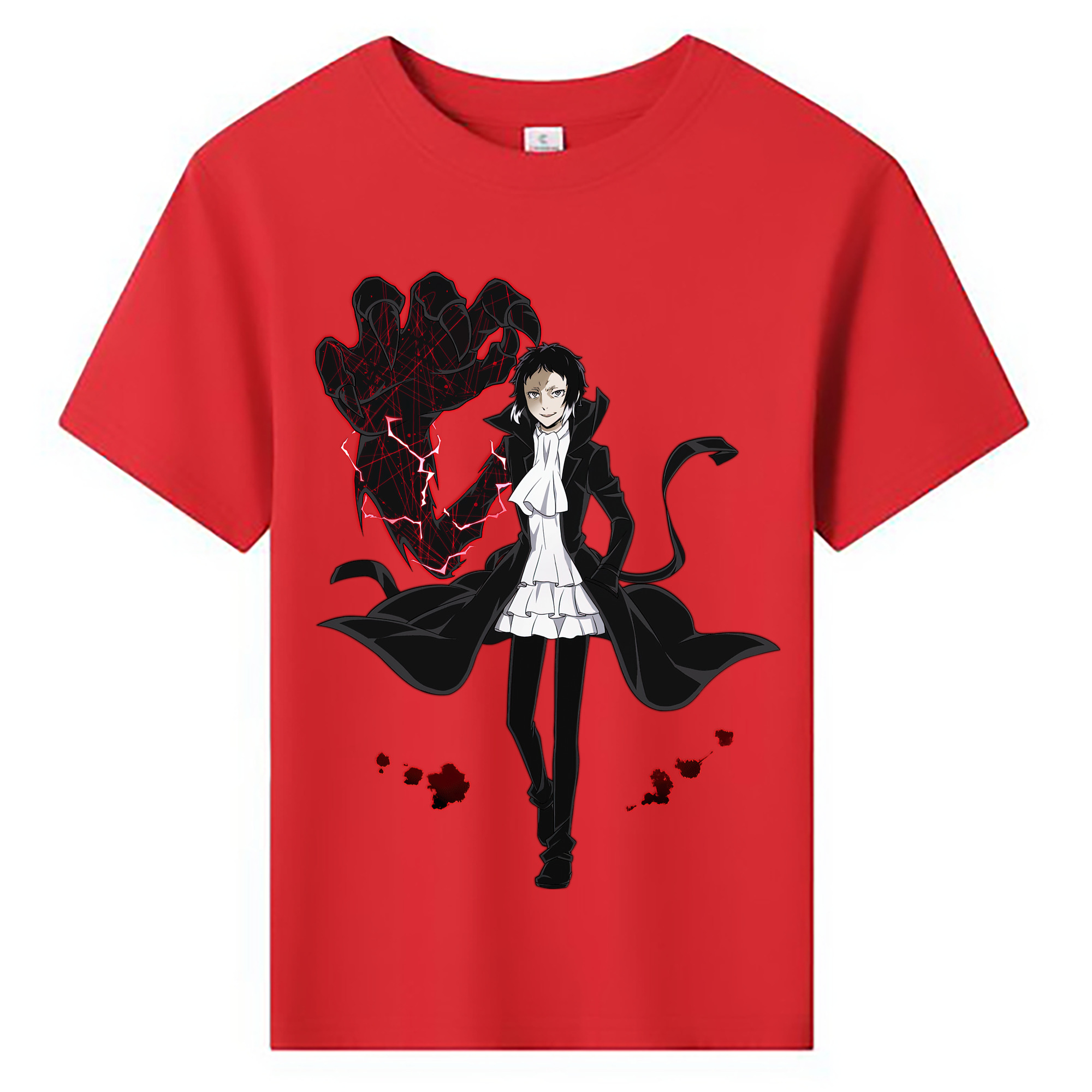（画像用） 文豪ストレイドッグス Bungo Stray Dogs 綿100％キッズTシャツ（フロントプリント）