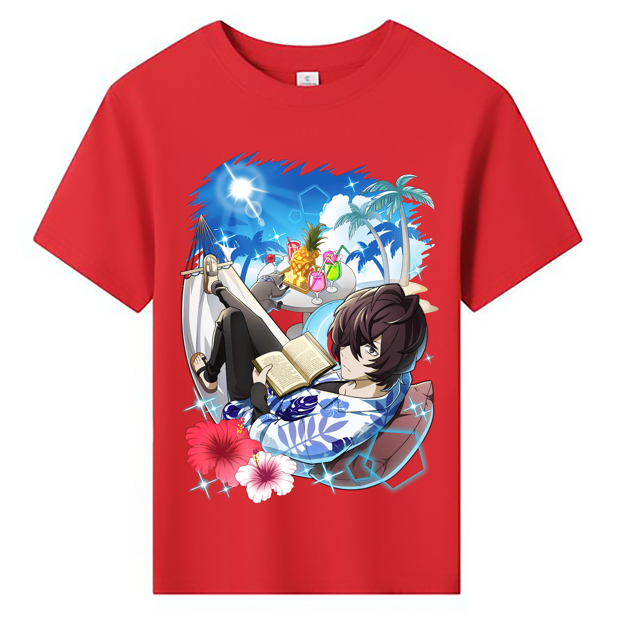 （画像用） 文豪ストレイドッグス Bungo Stray Dogs 綿100％キッズTシャツ（フロントプリント）