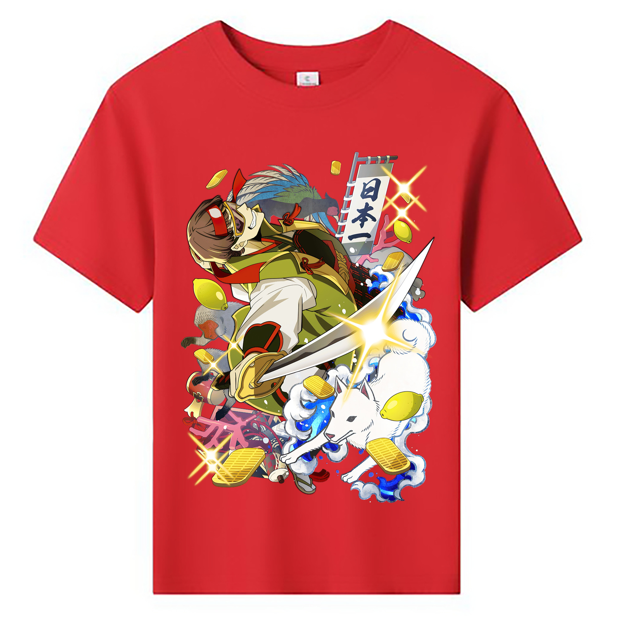 （画像用） 文豪ストレイドッグス Bungo Stray Dogs 綿100％キッズTシャツ（フロントプリント）