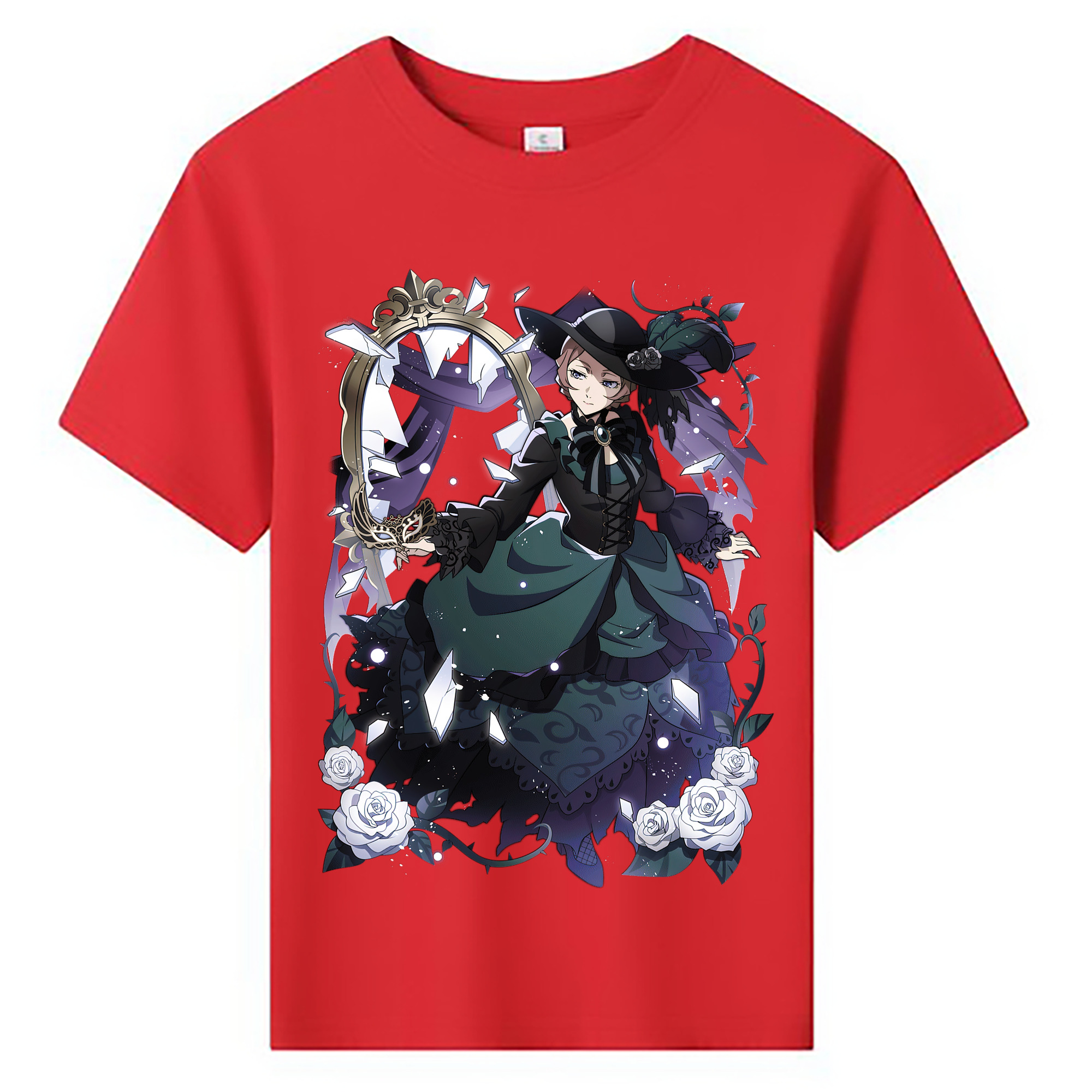 （画像用） 文豪ストレイドッグス Bungo Stray Dogs 綿100％キッズTシャツ（フロントプリント）