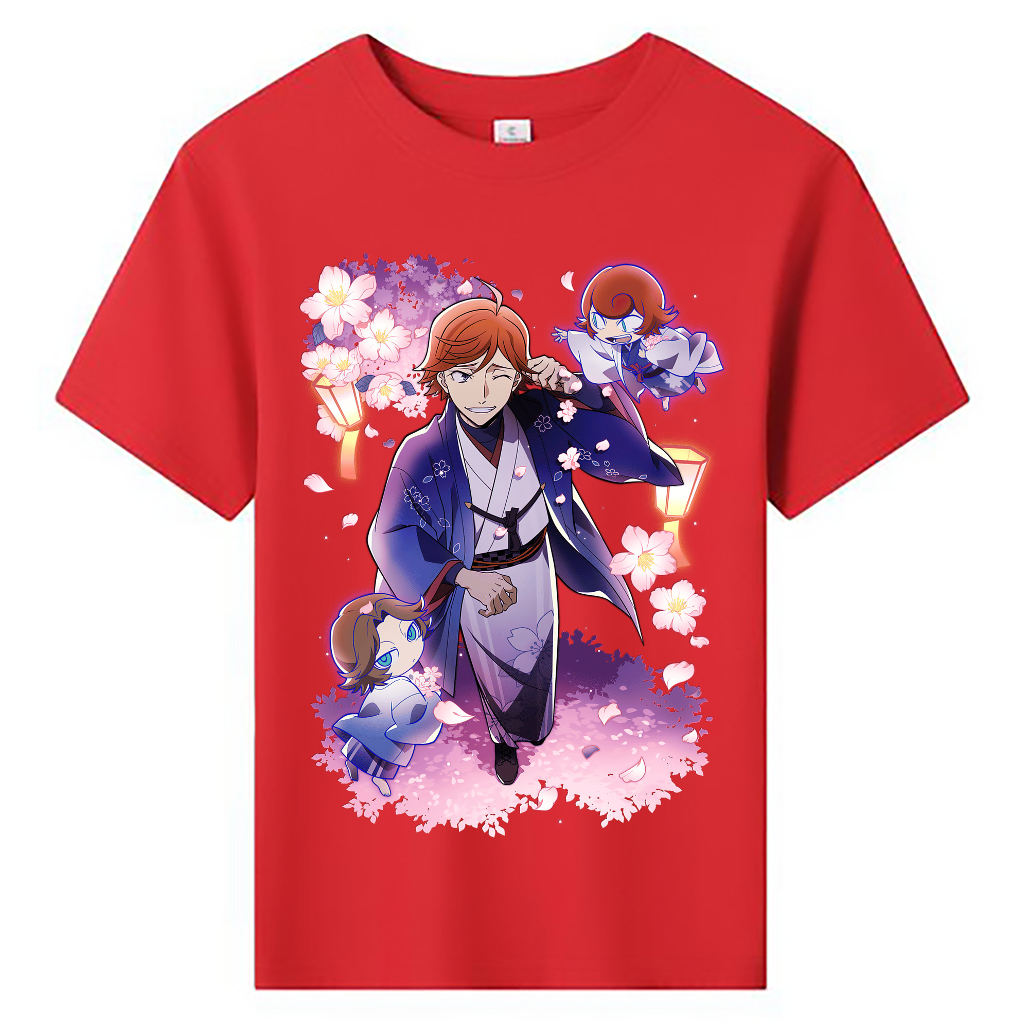 （画像用） 文豪ストレイドッグス Bungo Stray Dogs 綿100％キッズTシャツ（フロントプリント）
