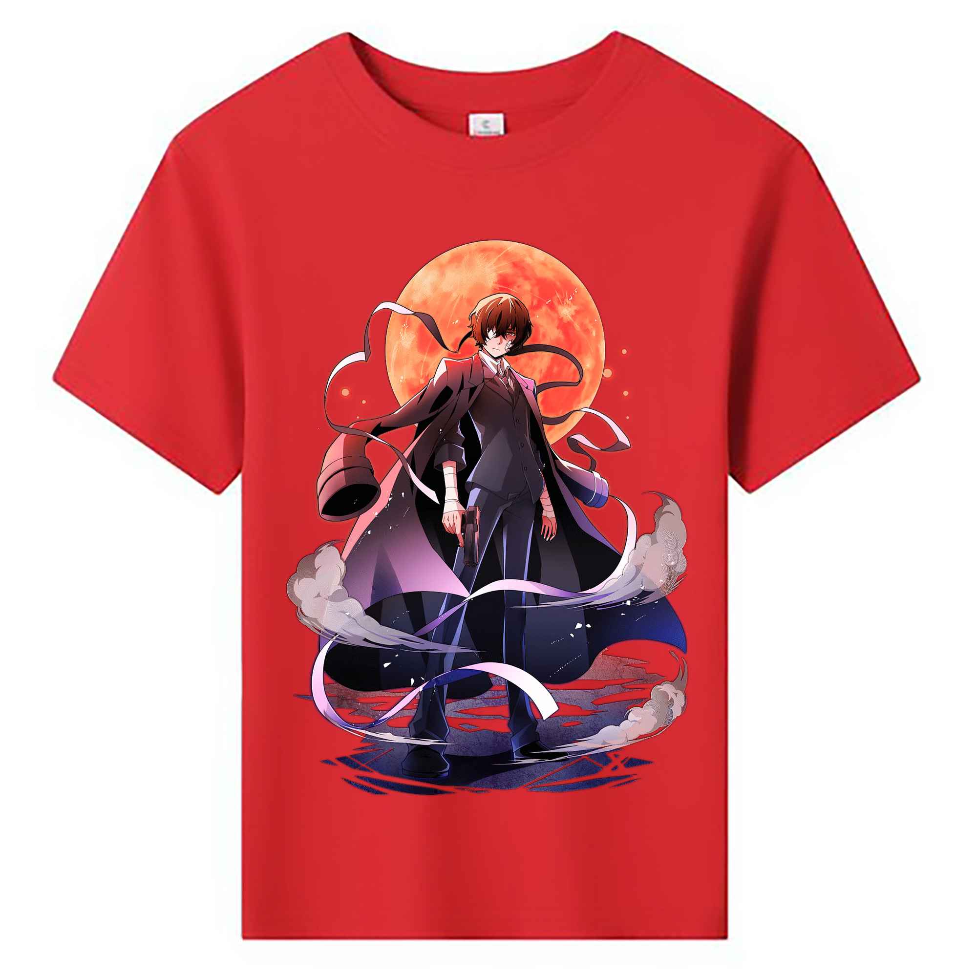 （画像用） 文豪ストレイドッグス Bungo Stray Dogs 綿100％キッズTシャツ（フロントプリント）