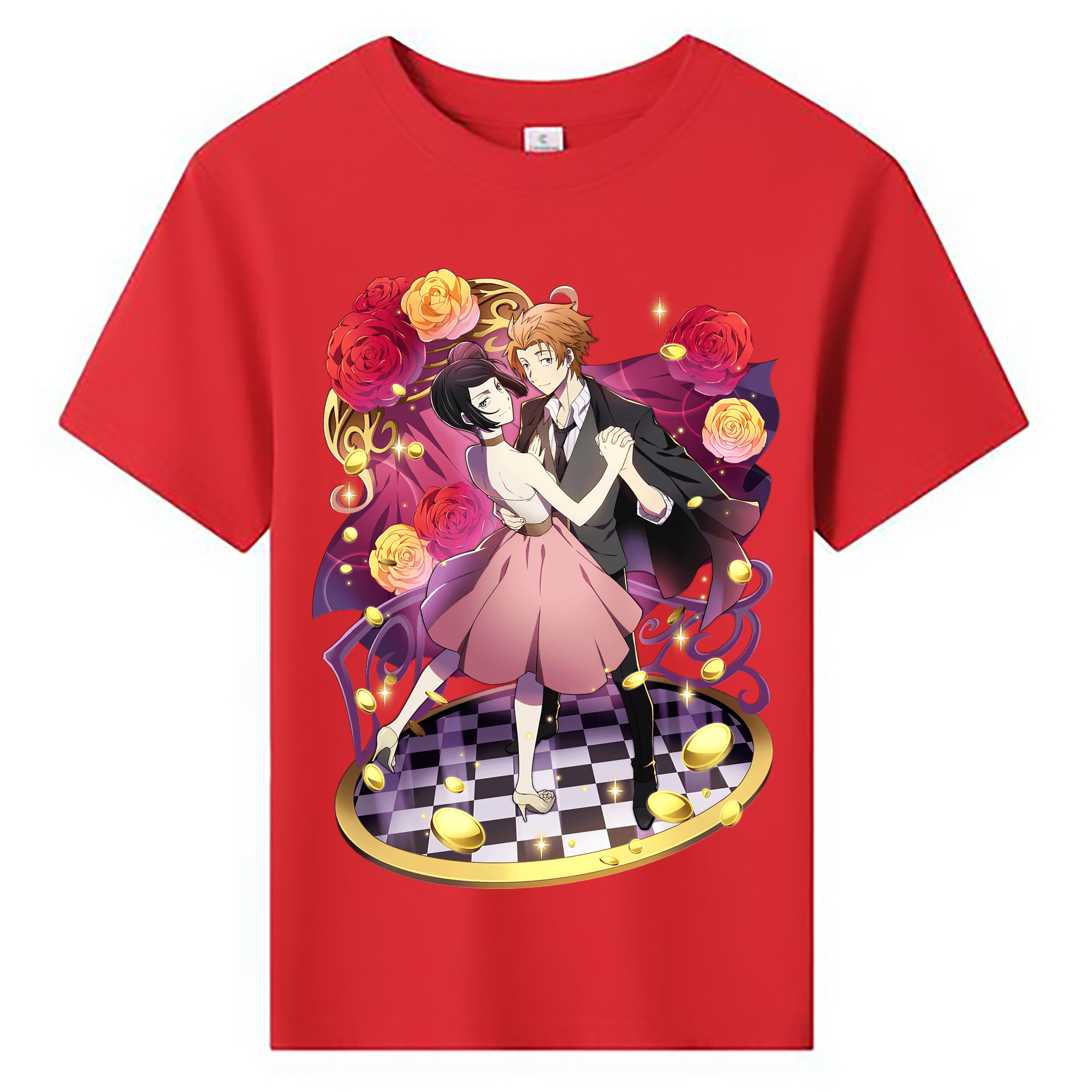 （画像用） 文豪ストレイドッグス Bungo Stray Dogs 綿100％キッズTシャツ（フロントプリント）
