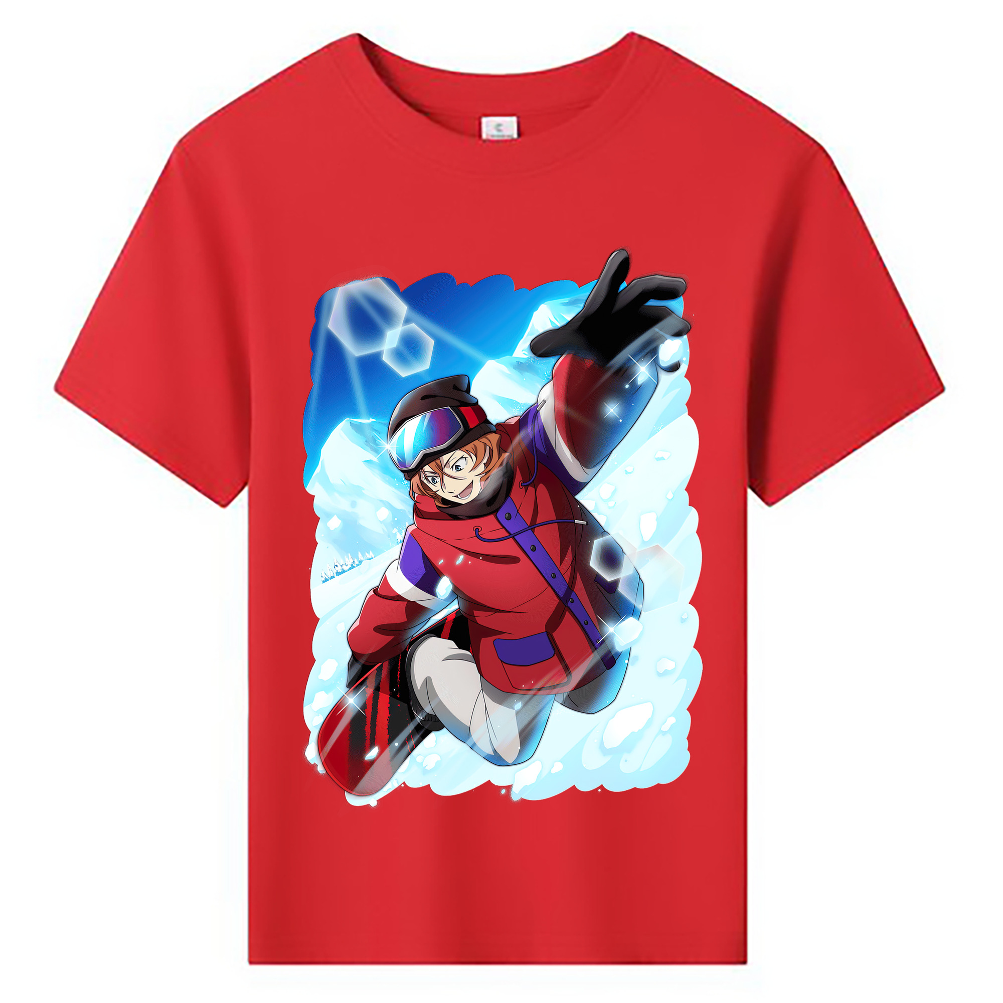 （画像用） 文豪ストレイドッグス Bungo Stray Dogs 綿100％キッズTシャツ（フロントプリント）