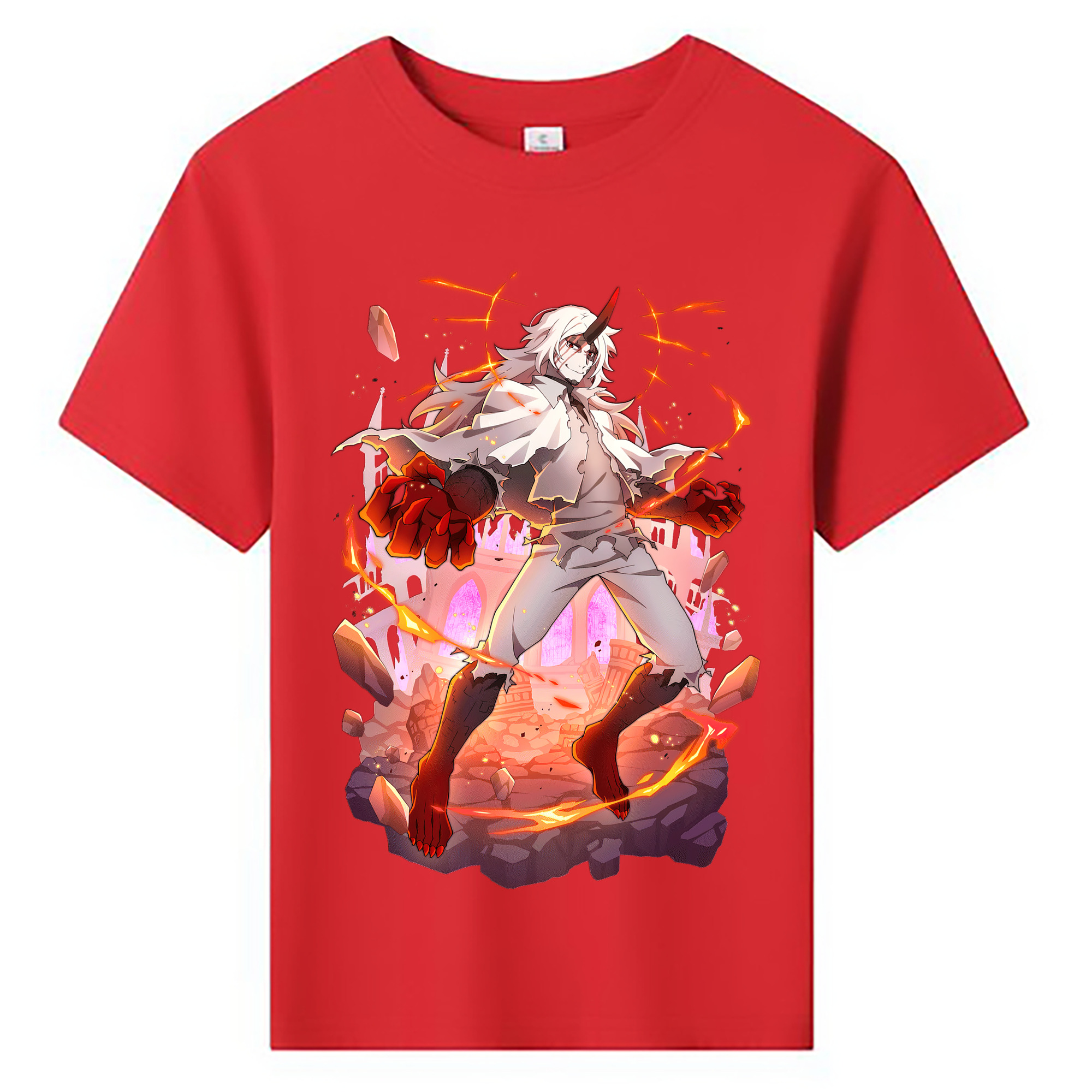 （画像用） 文豪ストレイドッグス Bungo Stray Dogs 綿100％キッズTシャツ（フロントプリント）