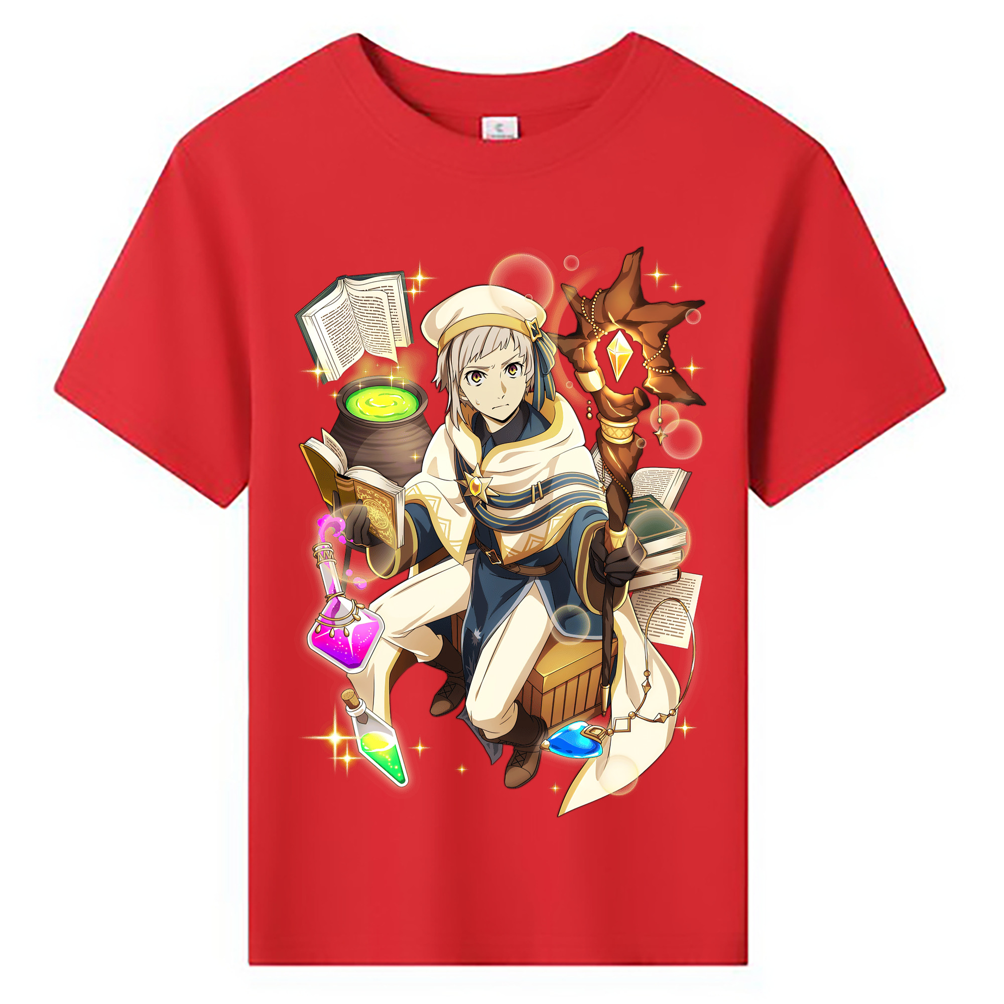 （画像用） 文豪ストレイドッグス Bungo Stray Dogs 綿100％キッズTシャツ（フロントプリント）