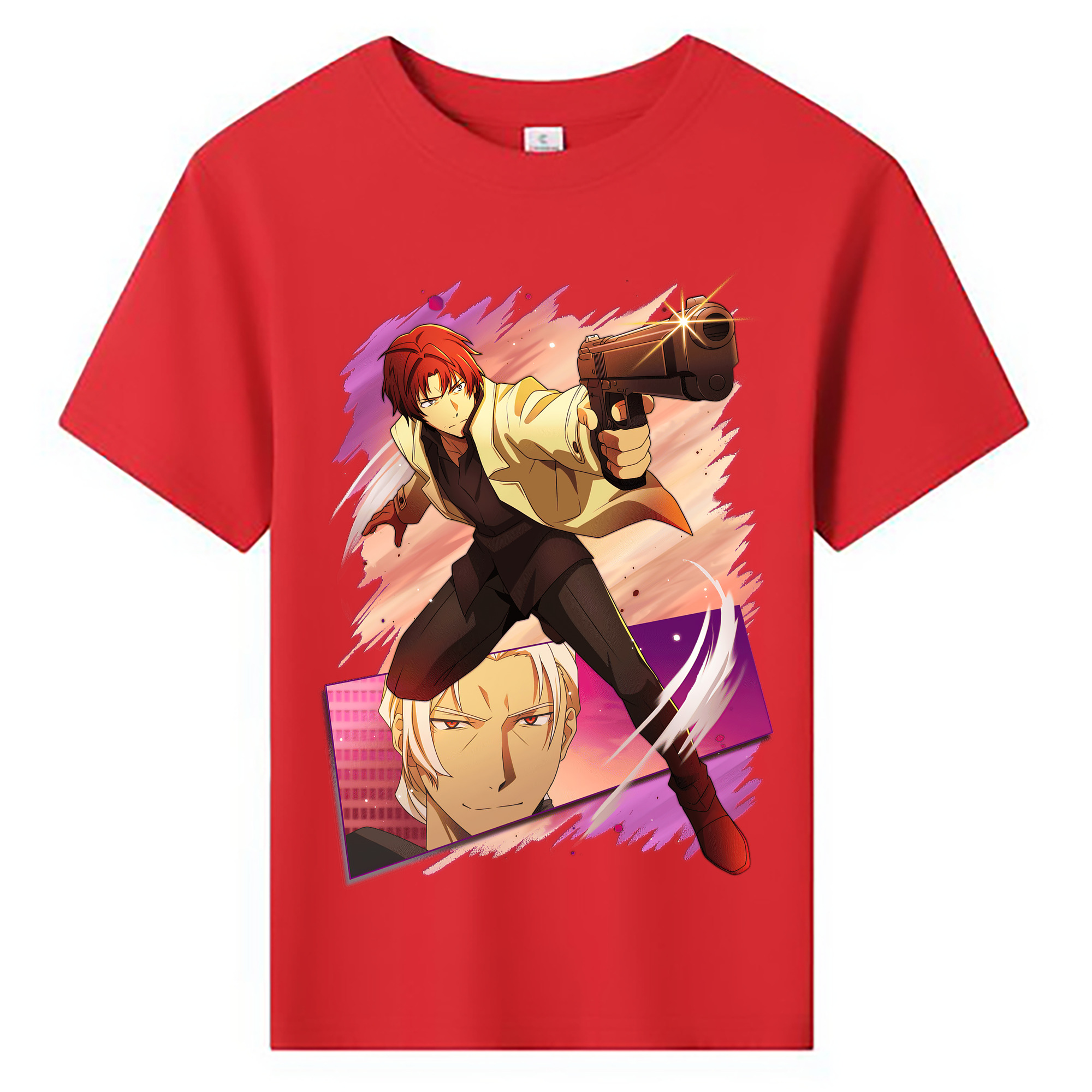 （画像用） 文豪ストレイドッグス Bungo Stray Dogs 綿100％キッズTシャツ（フロントプリント）