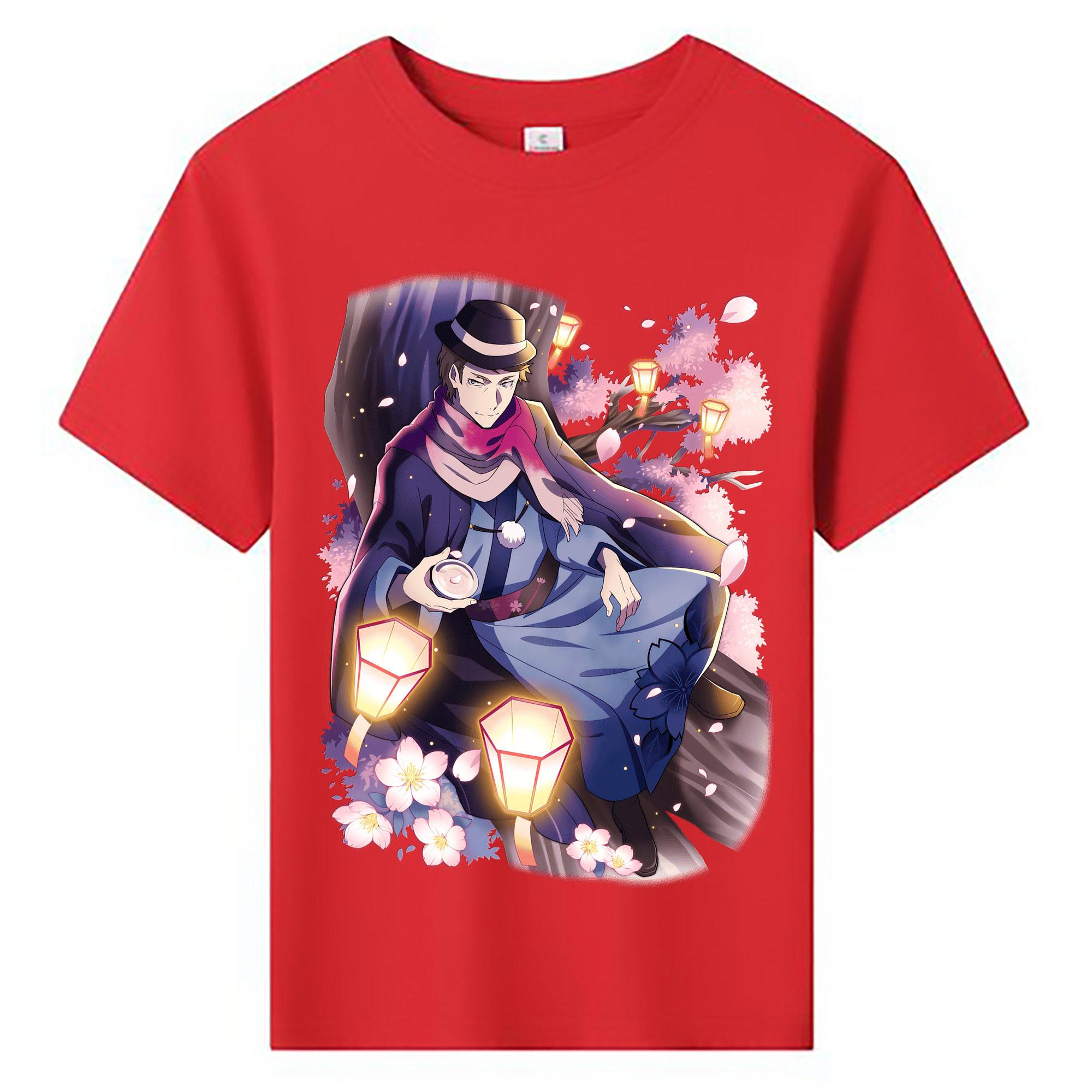 （画像用） 文豪ストレイドッグス Bungo Stray Dogs 綿100％キッズTシャツ（フロントプリント）