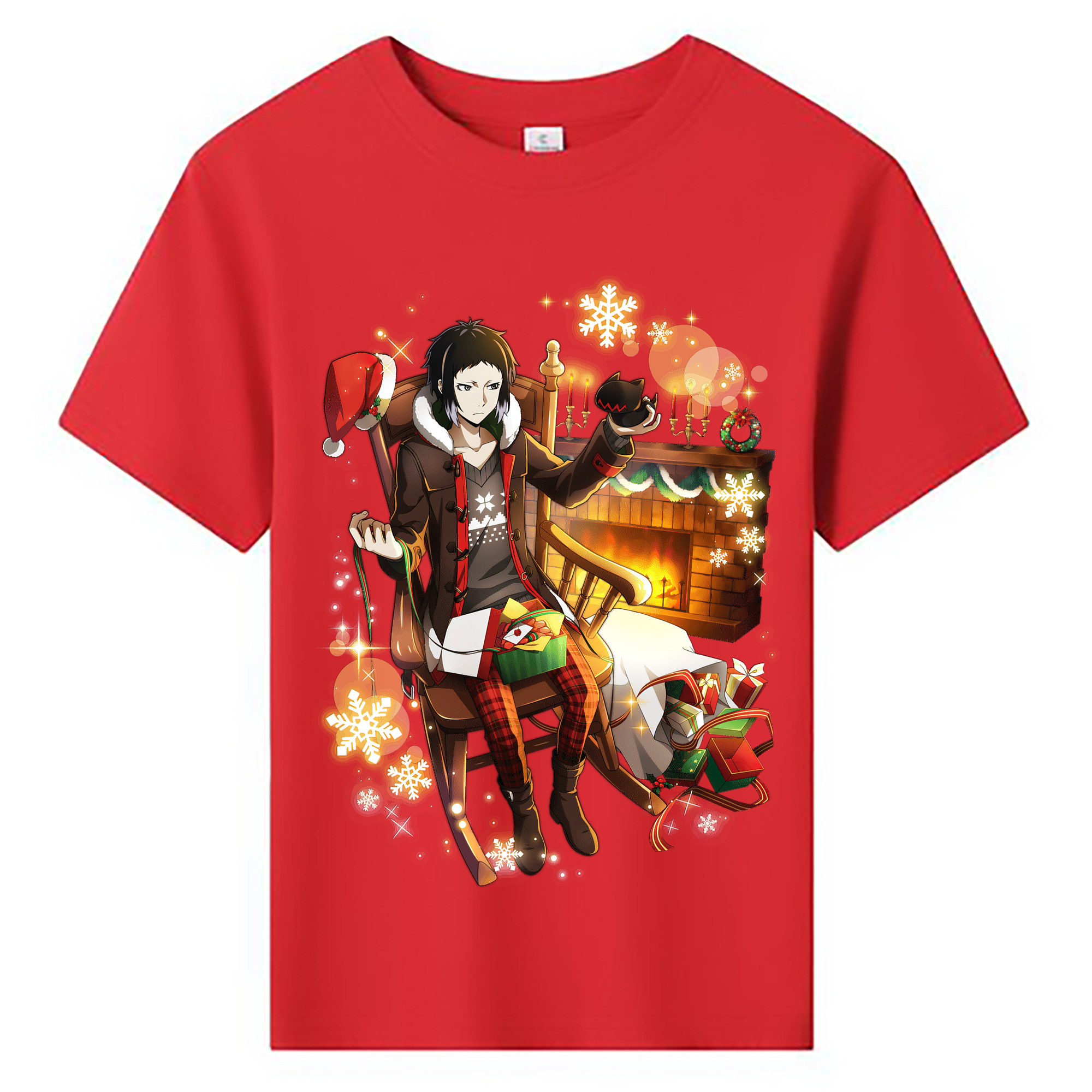 （画像用） 文豪ストレイドッグス Bungo Stray Dogs 綿100％キッズTシャツ（フロントプリント）