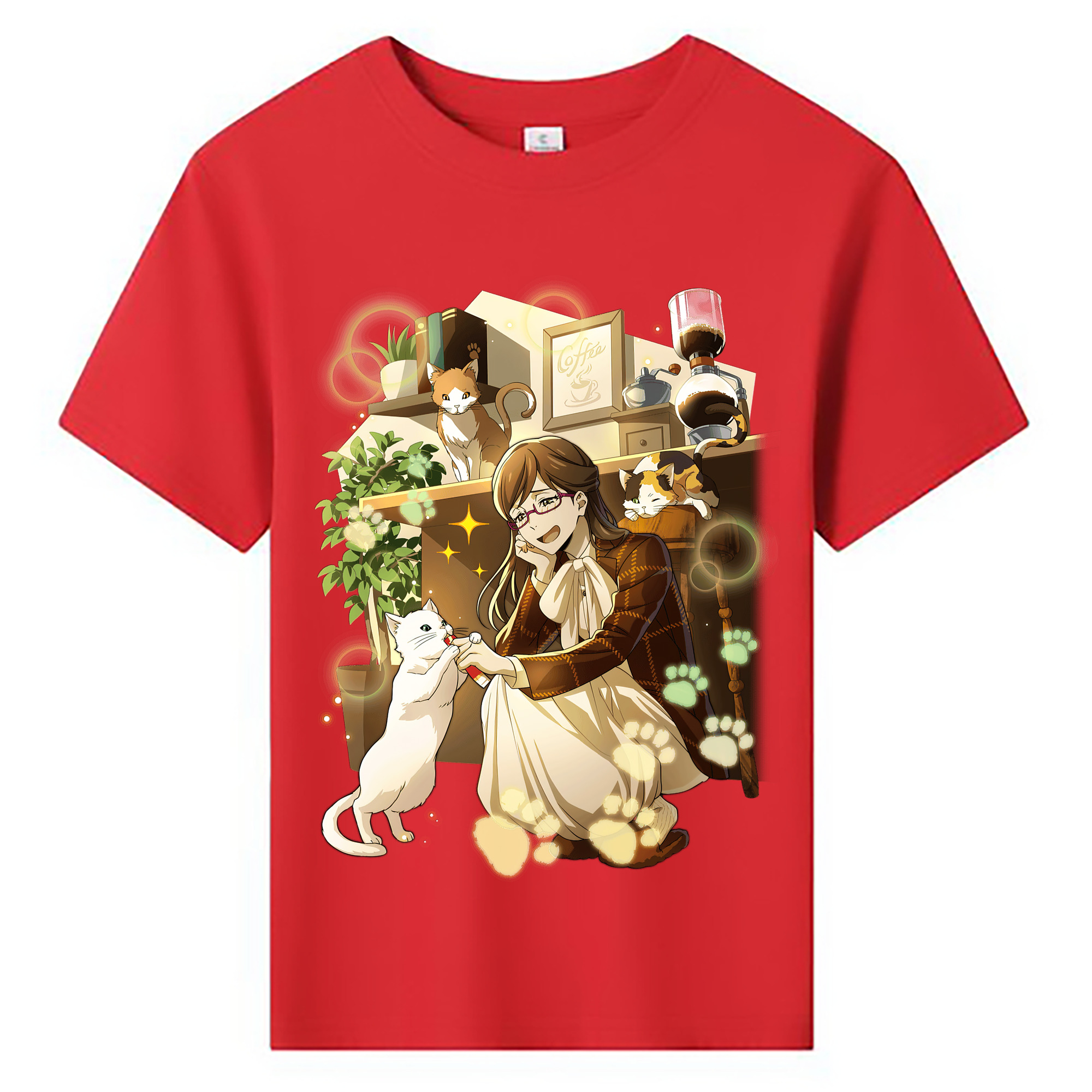 （画像用） 文豪ストレイドッグス Bungo Stray Dogs 綿100％キッズTシャツ（フロントプリント）