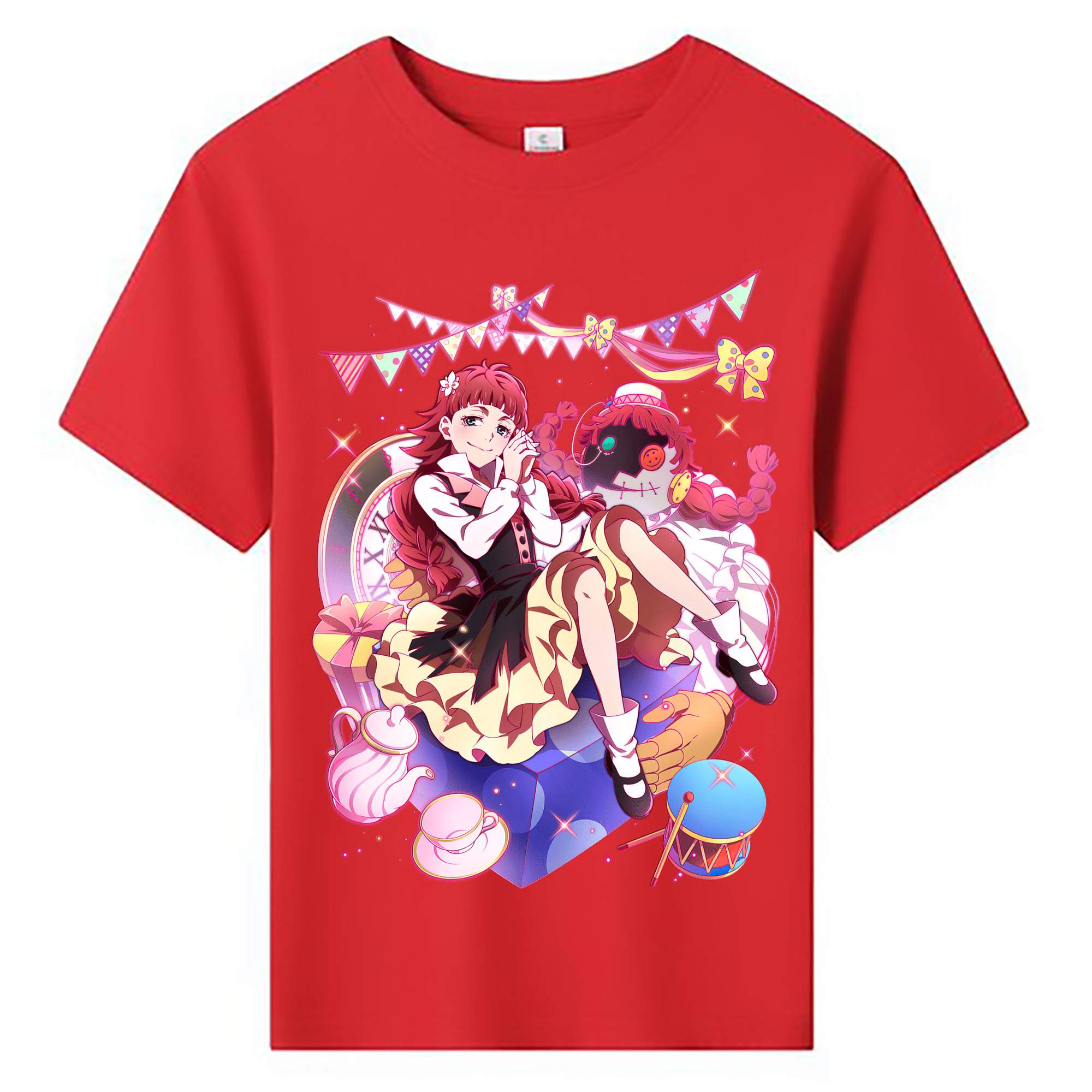 （画像用） 文豪ストレイドッグス Bungo Stray Dogs 綿100％キッズTシャツ（フロントプリント）