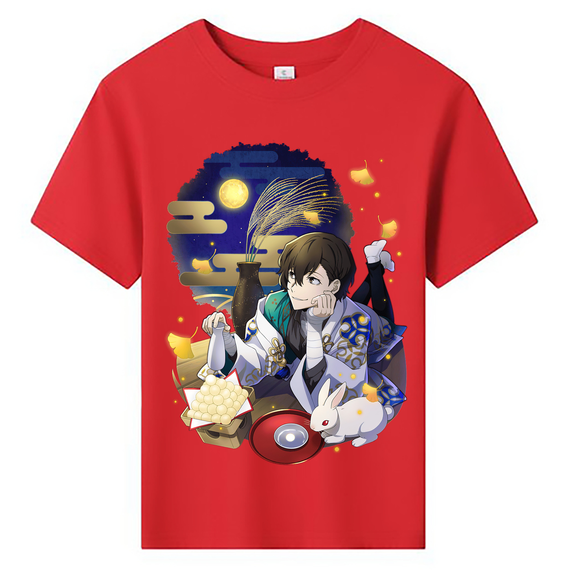 （画像用） 文豪ストレイドッグス Bungo Stray Dogs 綿100％キッズTシャツ（フロントプリント）