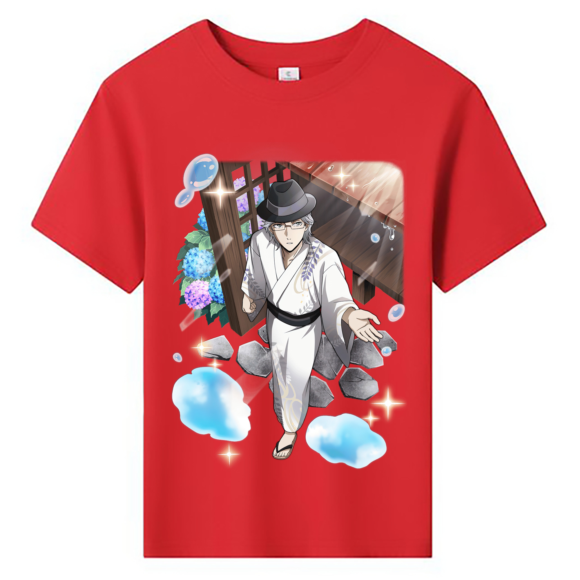 （画像用） 文豪ストレイドッグス Bungo Stray Dogs 綿100％キッズTシャツ（フロントプリント）