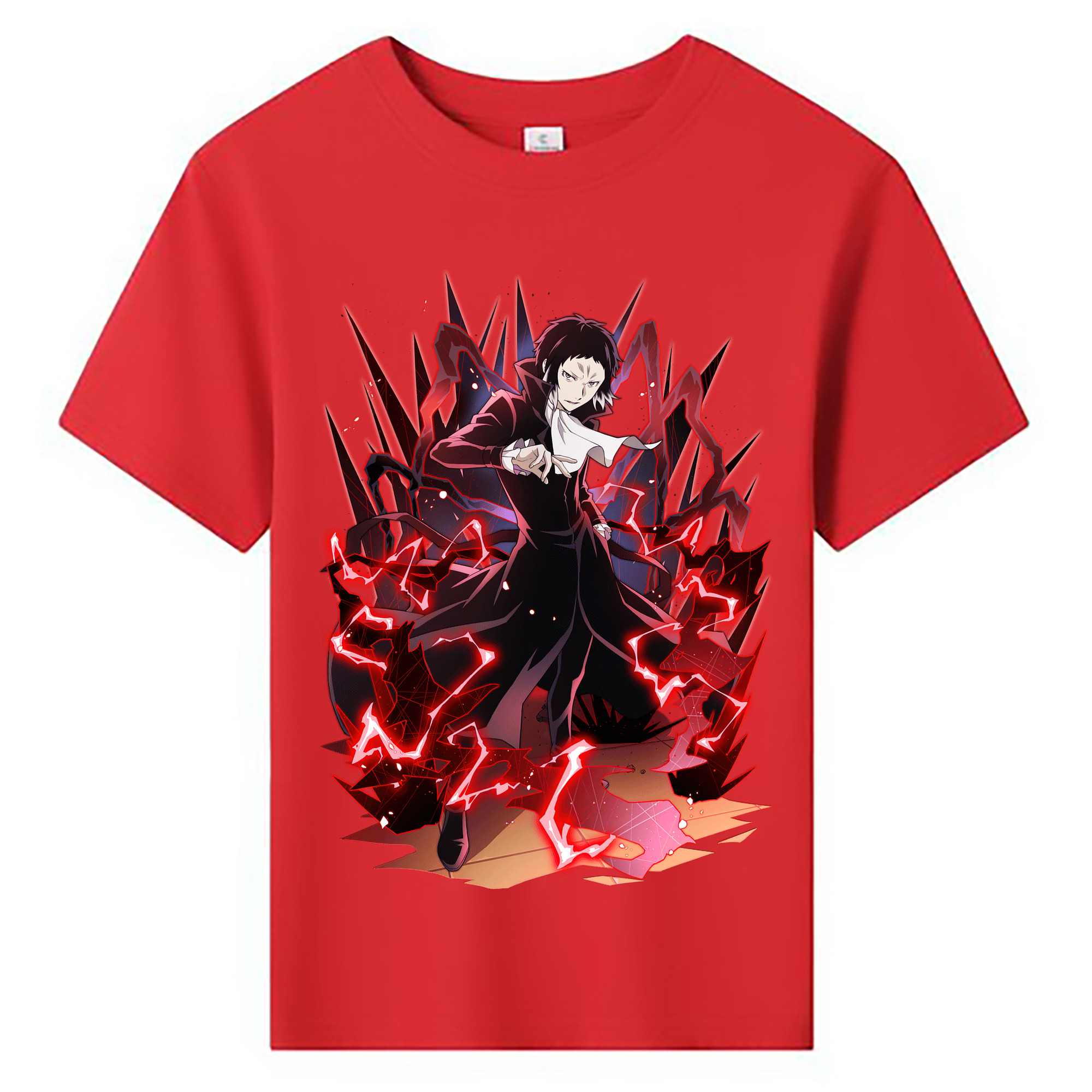 （画像用） 文豪ストレイドッグス Bungo Stray Dogs 綿100％キッズTシャツ（フロントプリント）