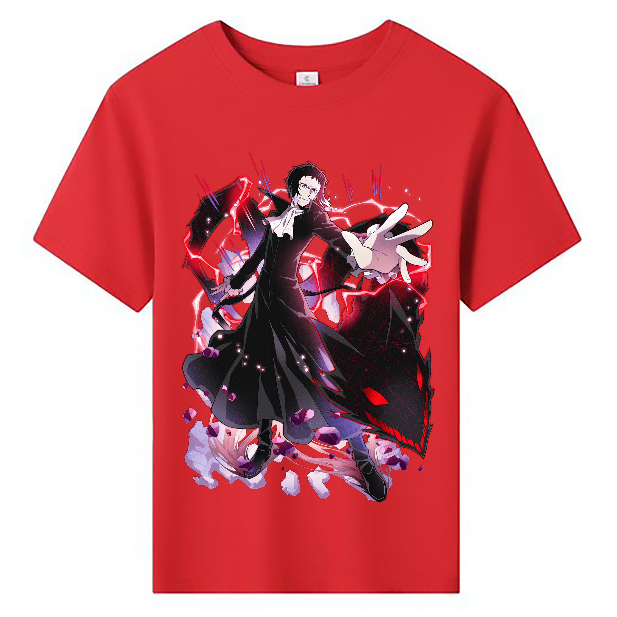 （画像用） 文豪ストレイドッグス Bungo Stray Dogs 綿100％キッズTシャツ（フロントプリント）