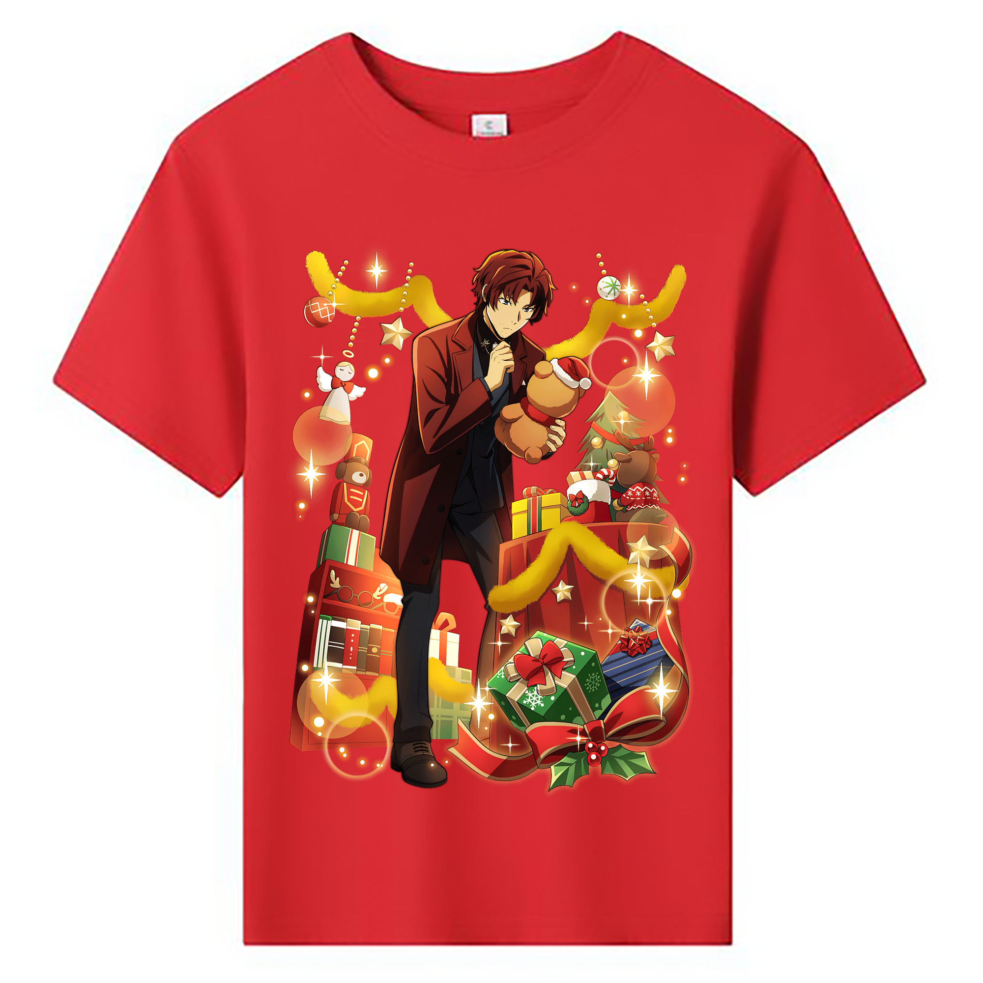 （画像用） 文豪ストレイドッグス Bungo Stray Dogs 綿100％キッズTシャツ（フロントプリント）
