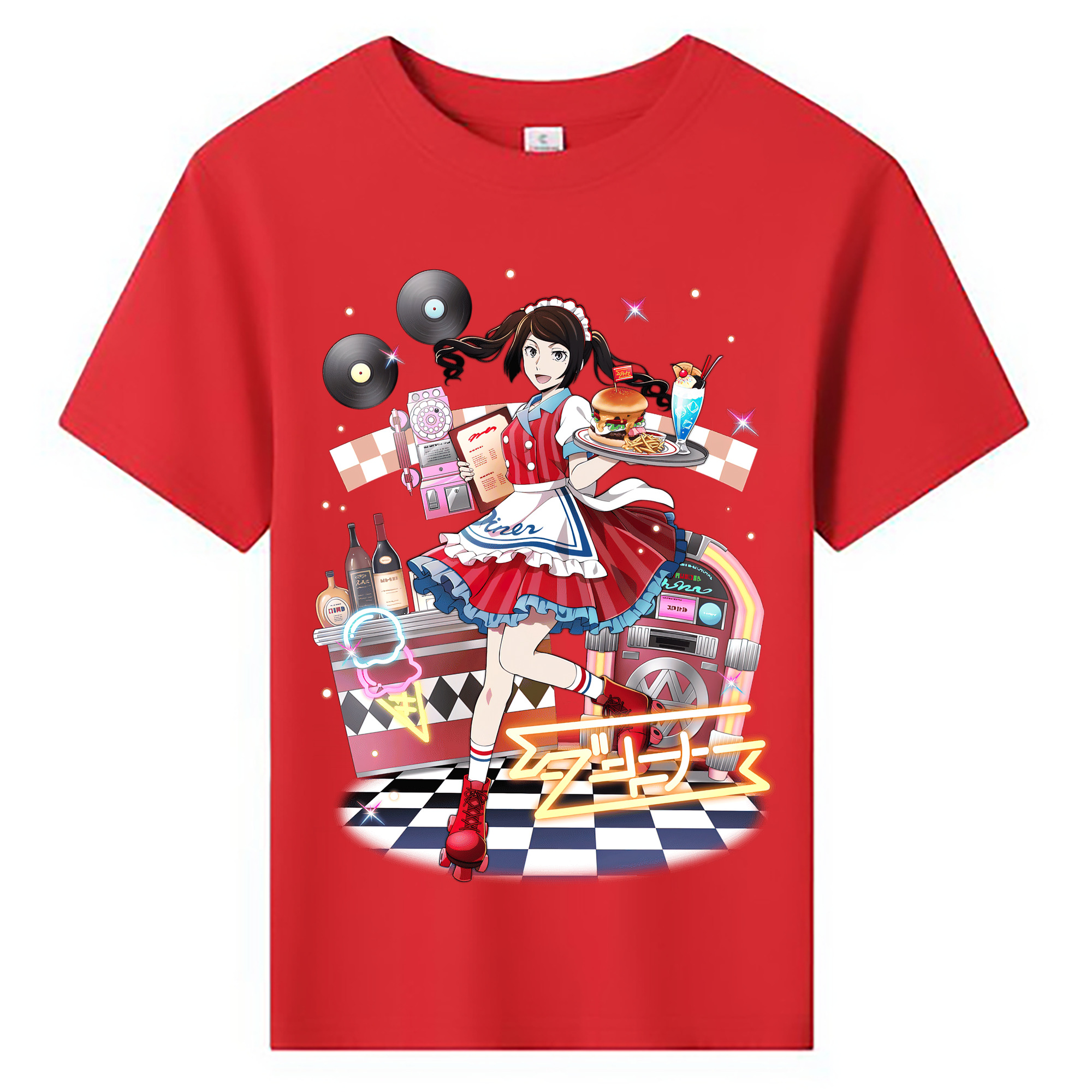 （画像用） 文豪ストレイドッグス Bungo Stray Dogs 綿100％キッズTシャツ（フロントプリント）
