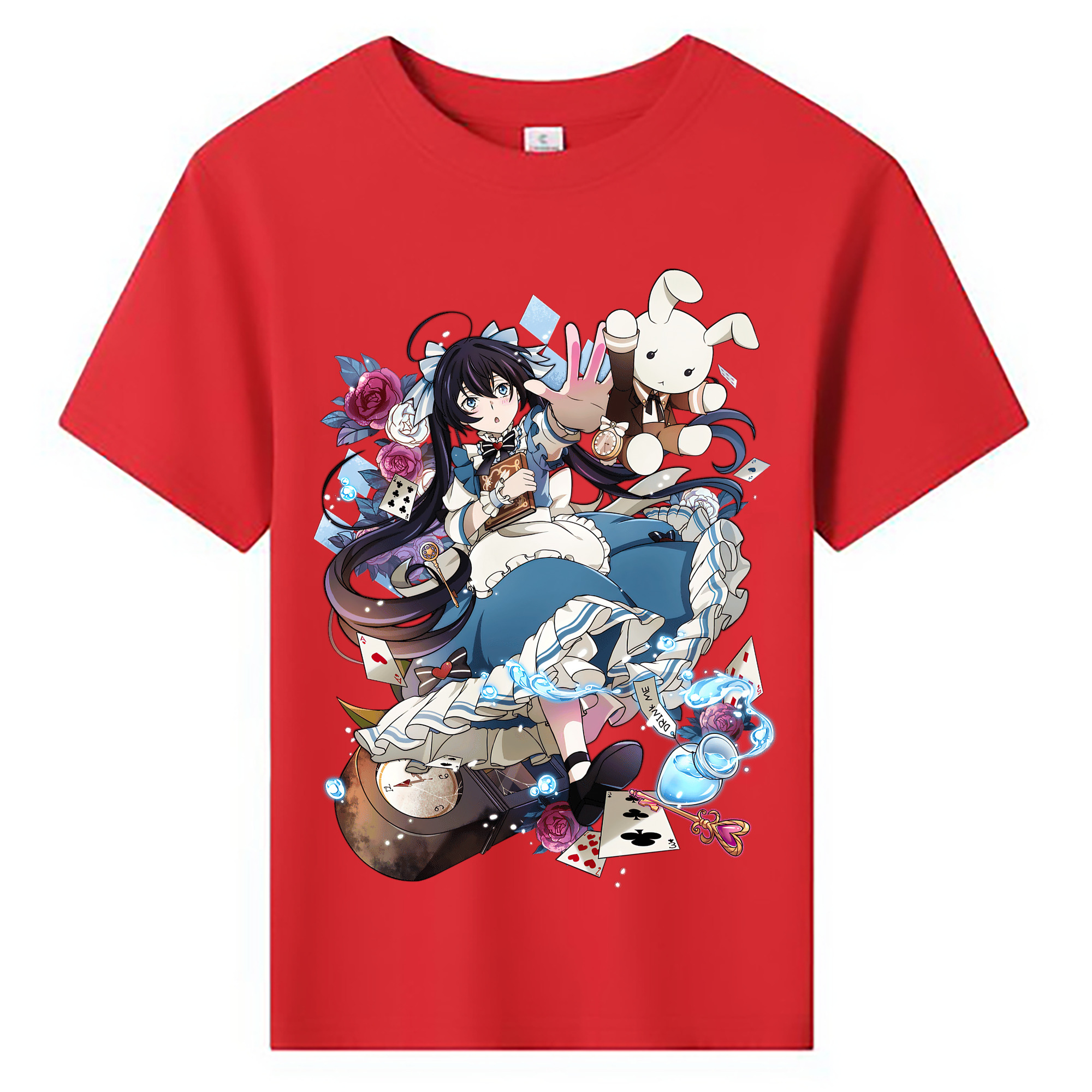 （画像用） 文豪ストレイドッグス Bungo Stray Dogs 綿100％キッズTシャツ（フロントプリント）