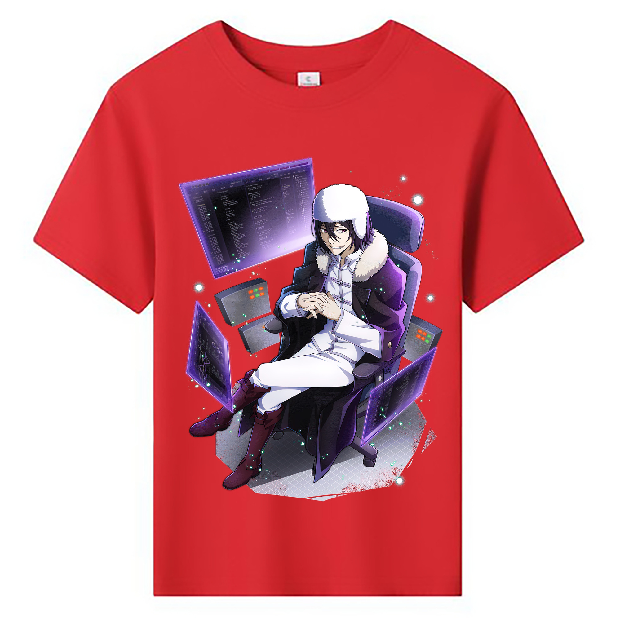 （画像用） 文豪ストレイドッグス Bungo Stray Dogs 綿100％キッズTシャツ（フロントプリント）