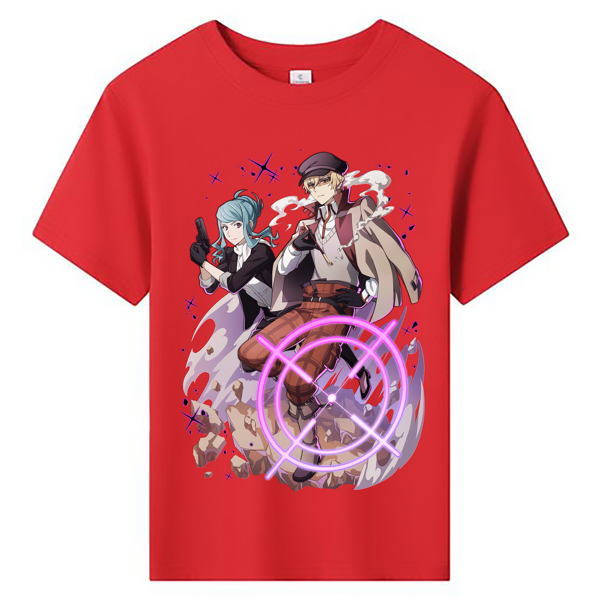 （画像用） 文豪ストレイドッグス Bungo Stray Dogs 綿100％キッズTシャツ（フロントプリント）