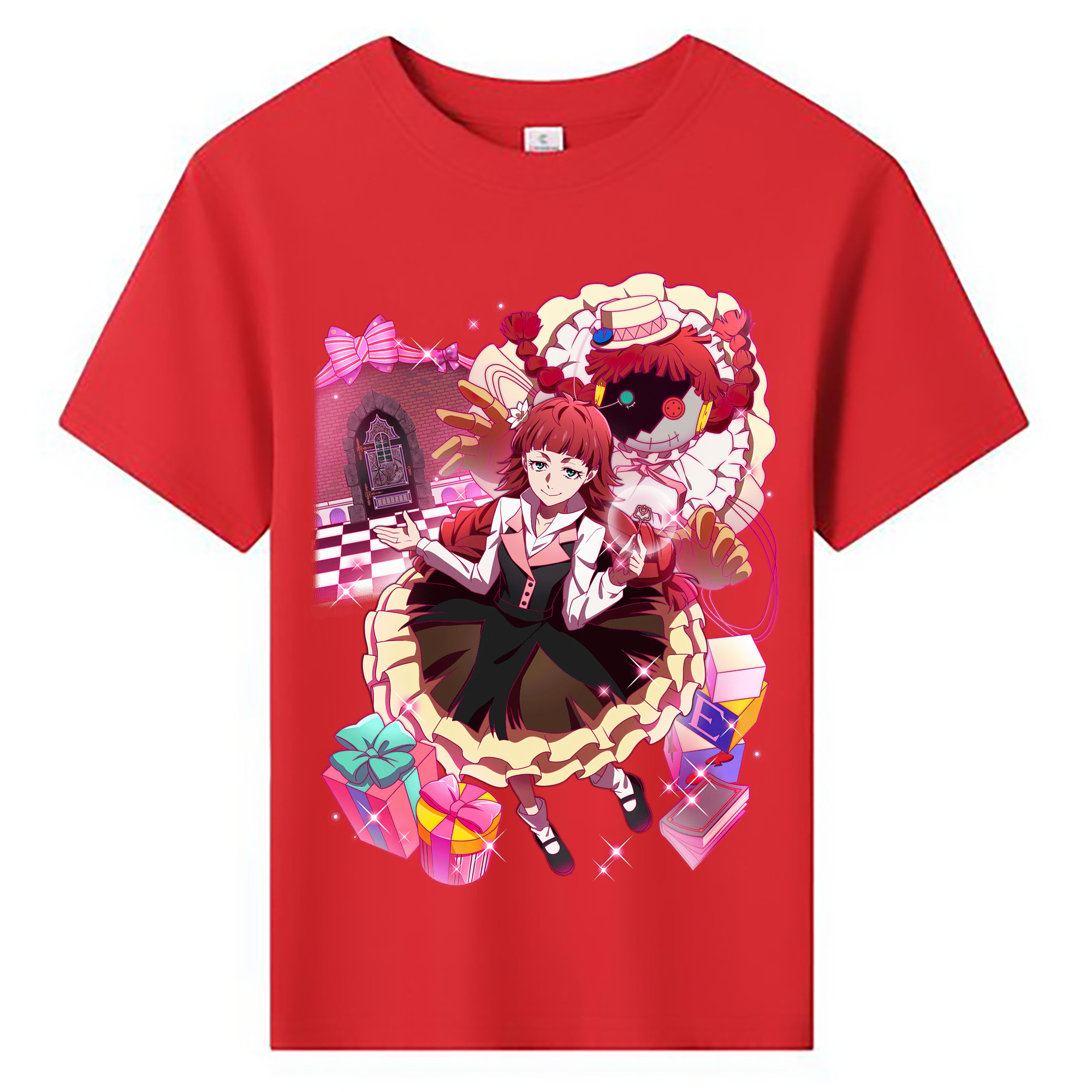 （画像用） 文豪ストレイドッグス Bungo Stray Dogs 綿100％キッズTシャツ（フロントプリント）