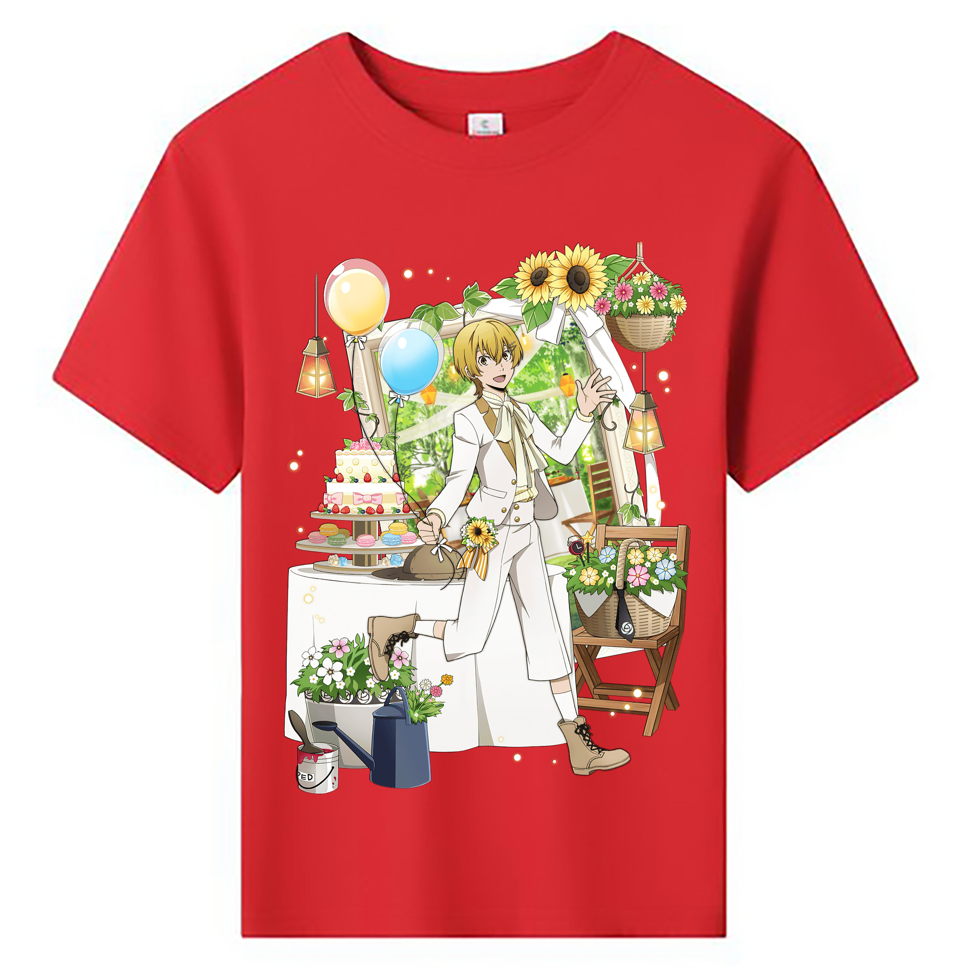 （画像用） 文豪ストレイドッグス Bungo Stray Dogs 綿100％キッズTシャツ（フロントプリント）