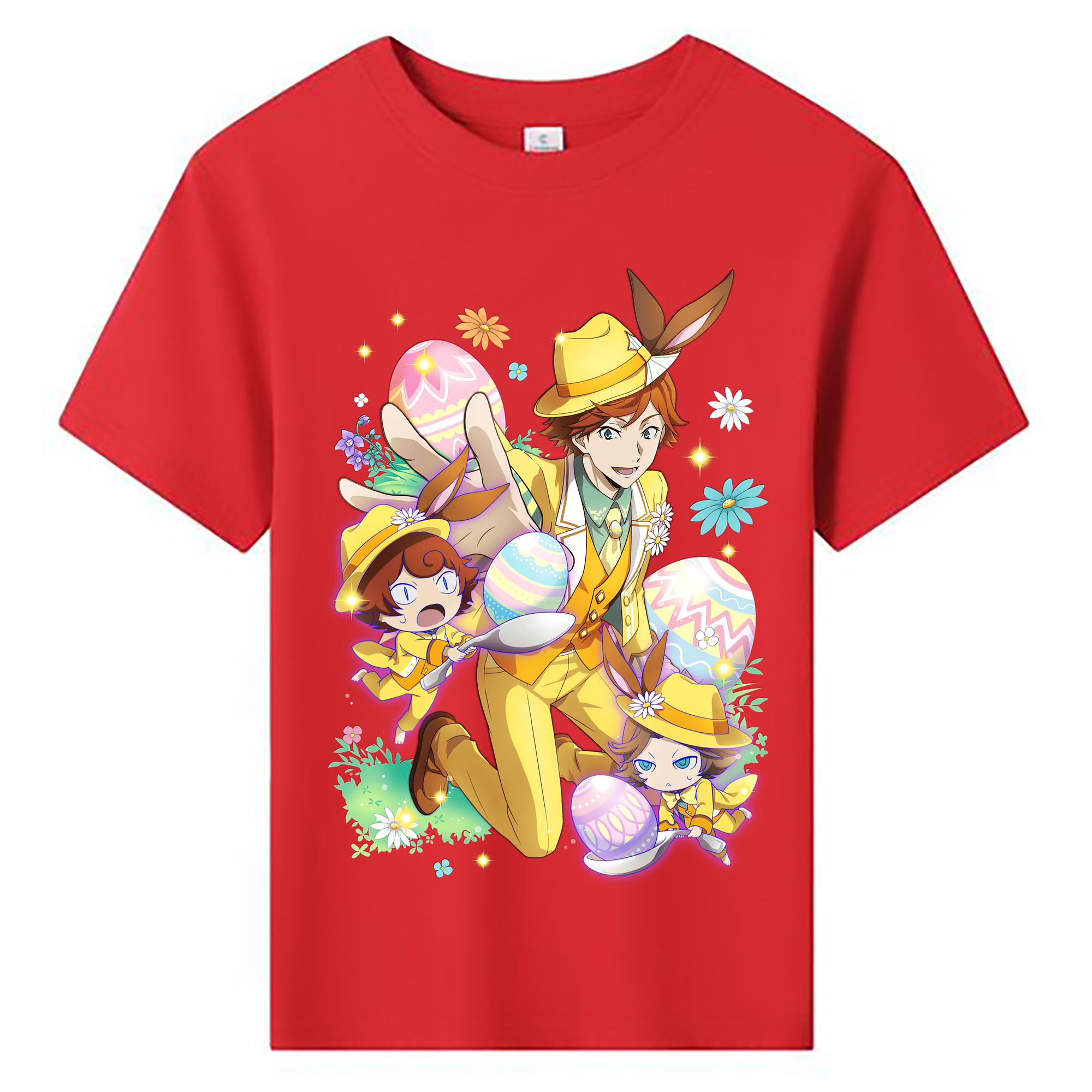 （画像用） 文豪ストレイドッグス Bungo Stray Dogs 綿100％キッズTシャツ（フロントプリント）