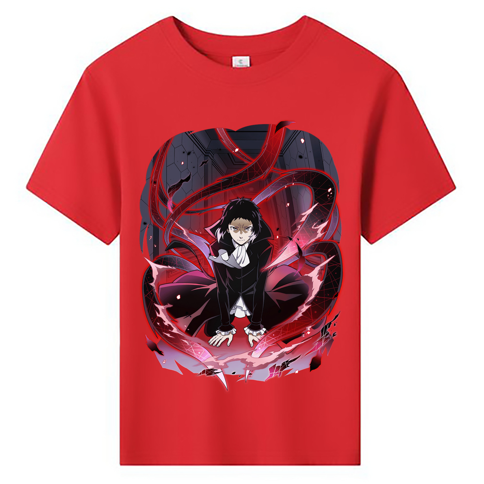 （画像用） 文豪ストレイドッグス Bungo Stray Dogs 綿100％キッズTシャツ（フロントプリント）