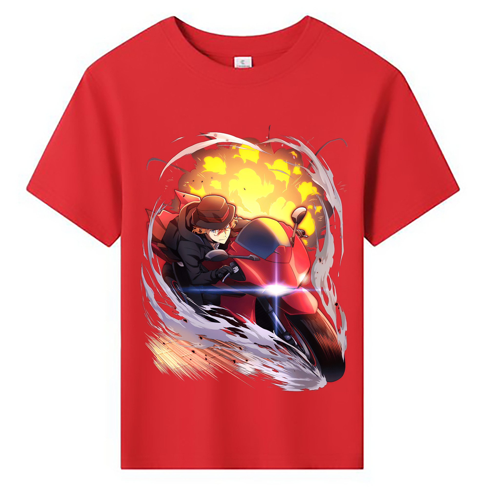 （画像用） 文豪ストレイドッグス Bungo Stray Dogs 綿100％キッズTシャツ（フロントプリント）