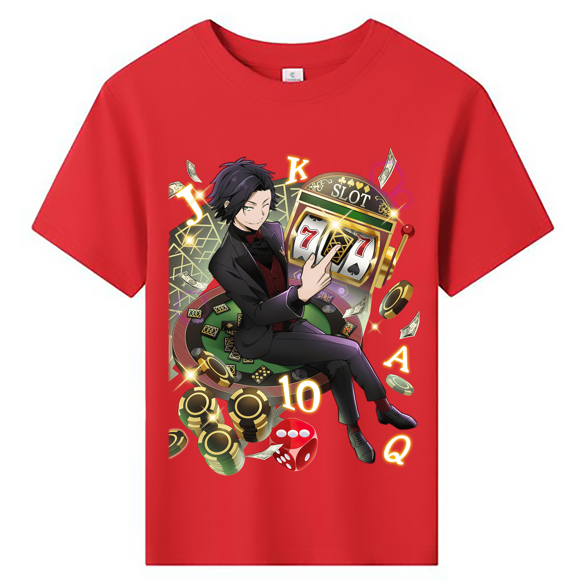 （画像用） 文豪ストレイドッグス Bungo Stray Dogs 綿100％キッズTシャツ（フロントプリント）