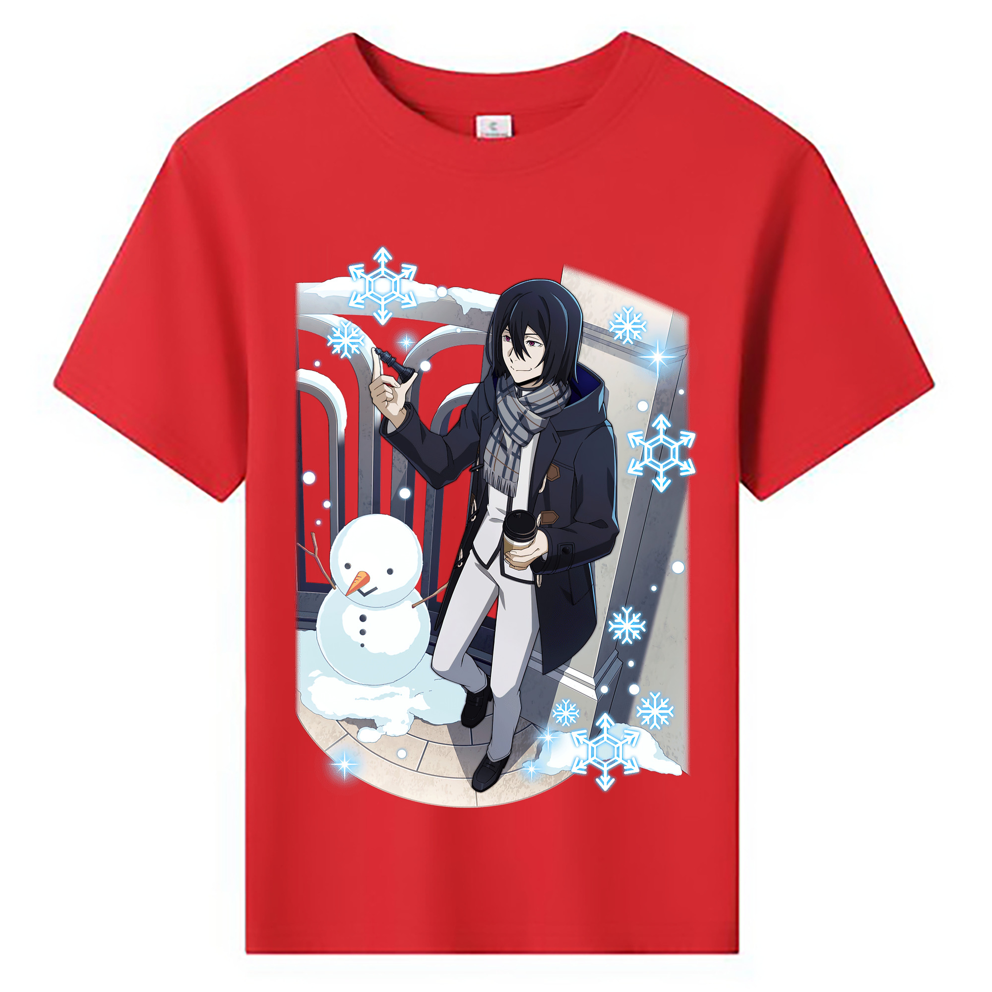 （画像用） 文豪ストレイドッグス Bungo Stray Dogs 綿100％キッズTシャツ（フロントプリント）