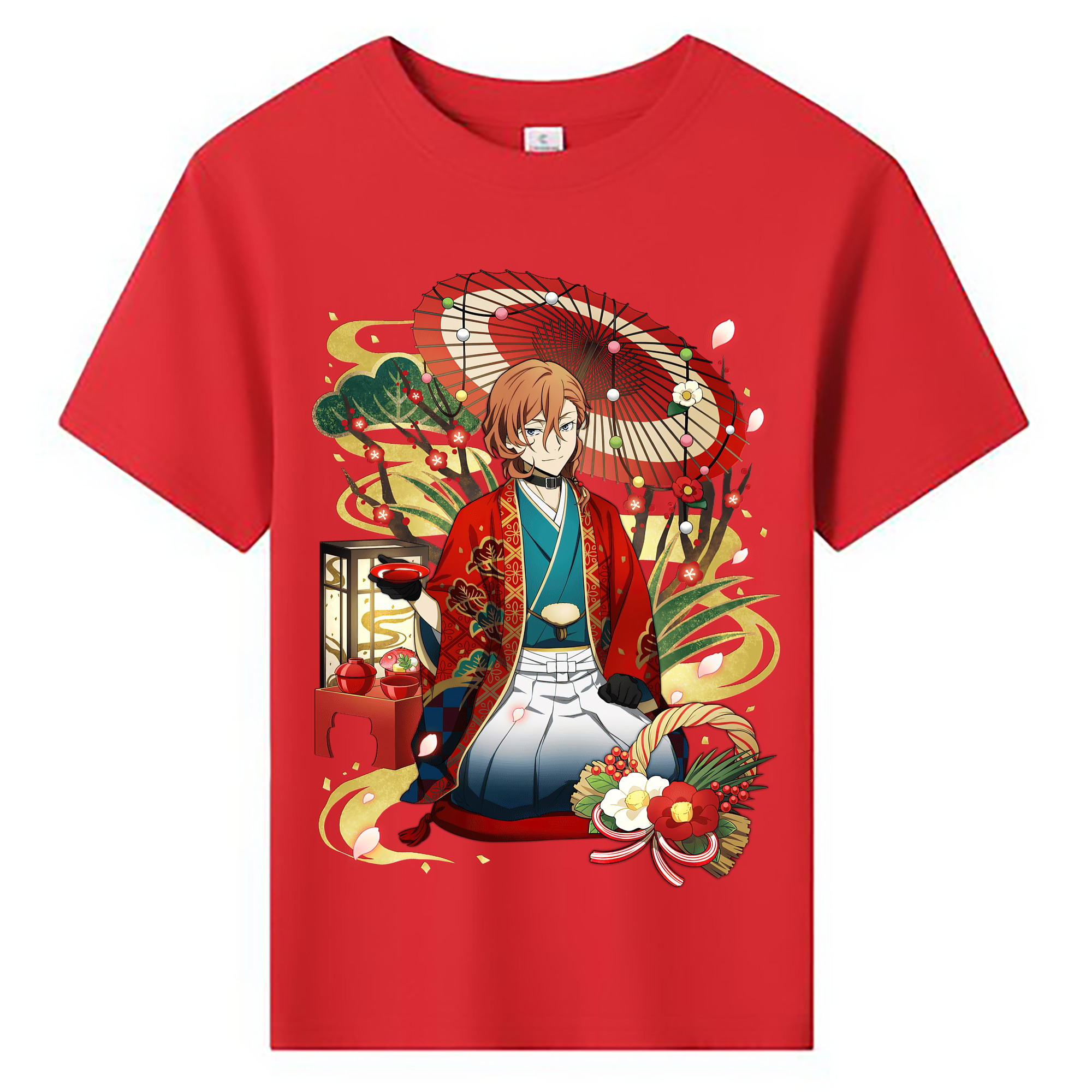 （画像用） 文豪ストレイドッグス Bungo Stray Dogs 綿100％キッズTシャツ（フロントプリント）