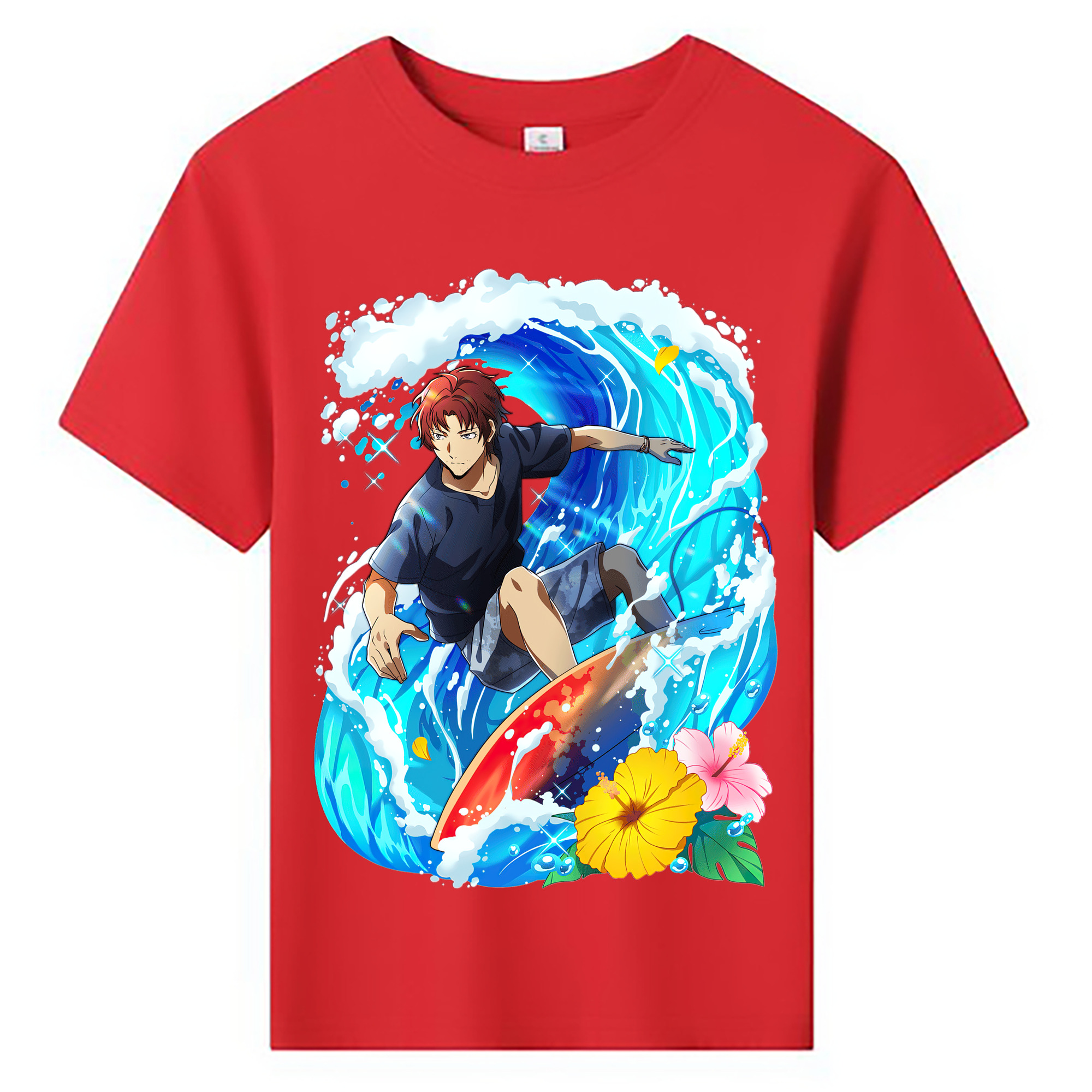 （画像用） 文豪ストレイドッグス Bungo Stray Dogs 綿100％キッズTシャツ（フロントプリント）
