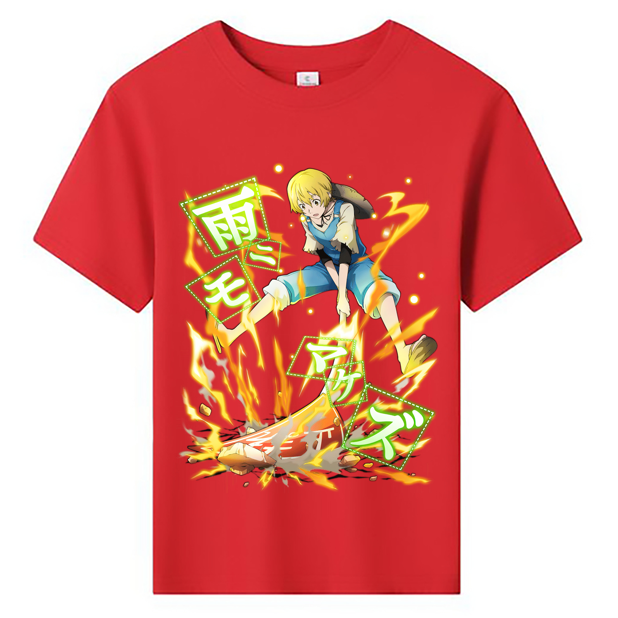 （画像用） 文豪ストレイドッグス Bungo Stray Dogs 綿100％キッズTシャツ（フロントプリント）