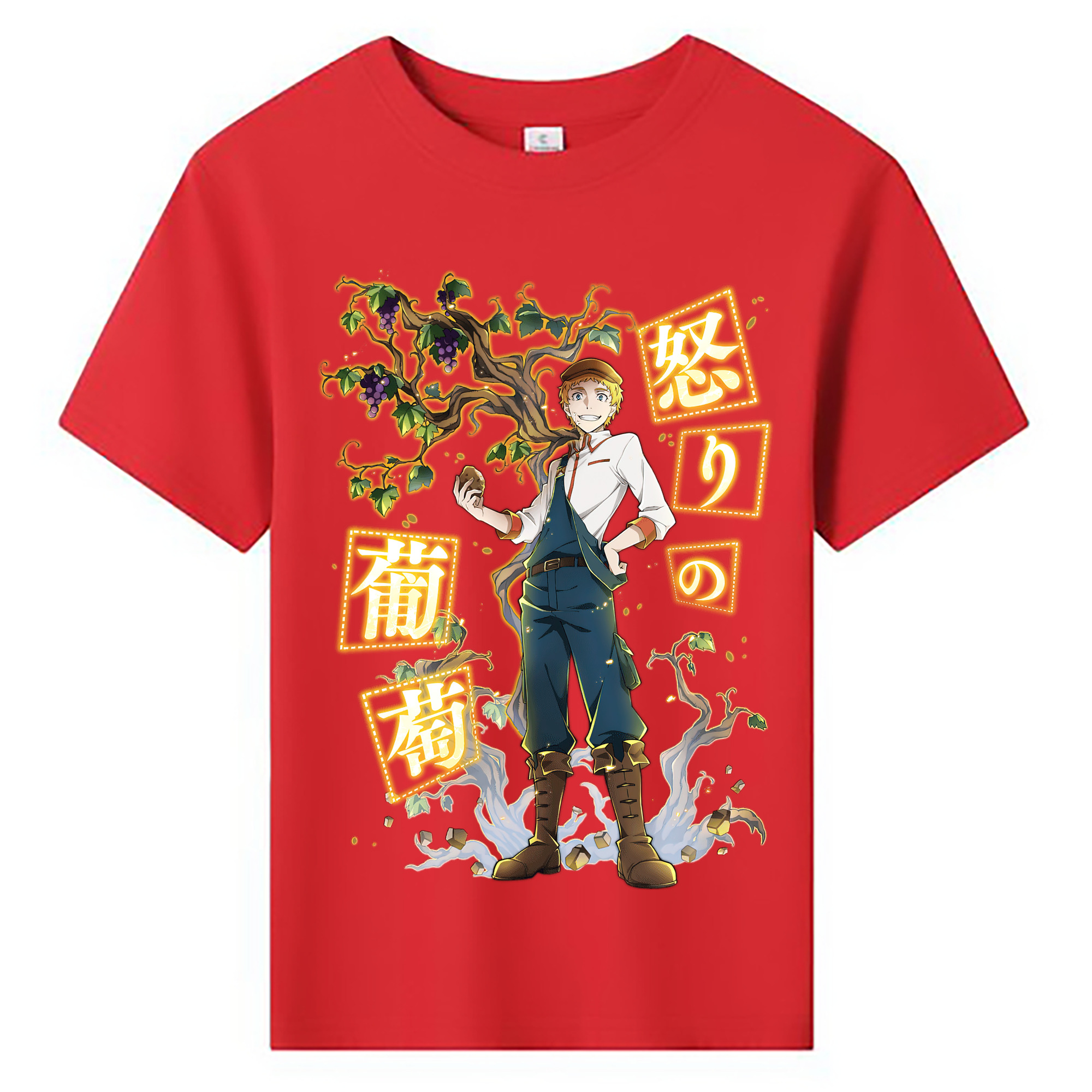 （画像用） 文豪ストレイドッグス Bungo Stray Dogs 綿100％キッズTシャツ（フロントプリント）