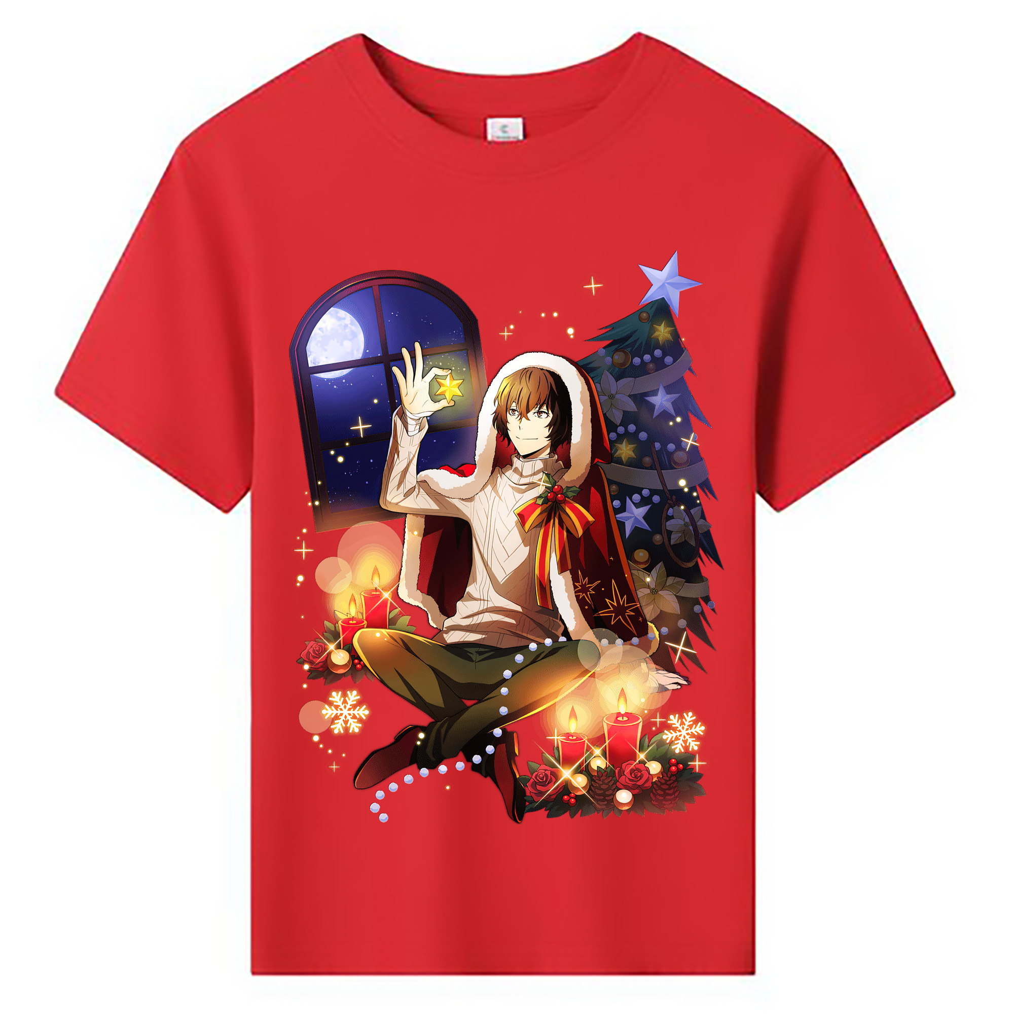 （画像用） 文豪ストレイドッグス Bungo Stray Dogs 綿100％キッズTシャツ（フロントプリント）