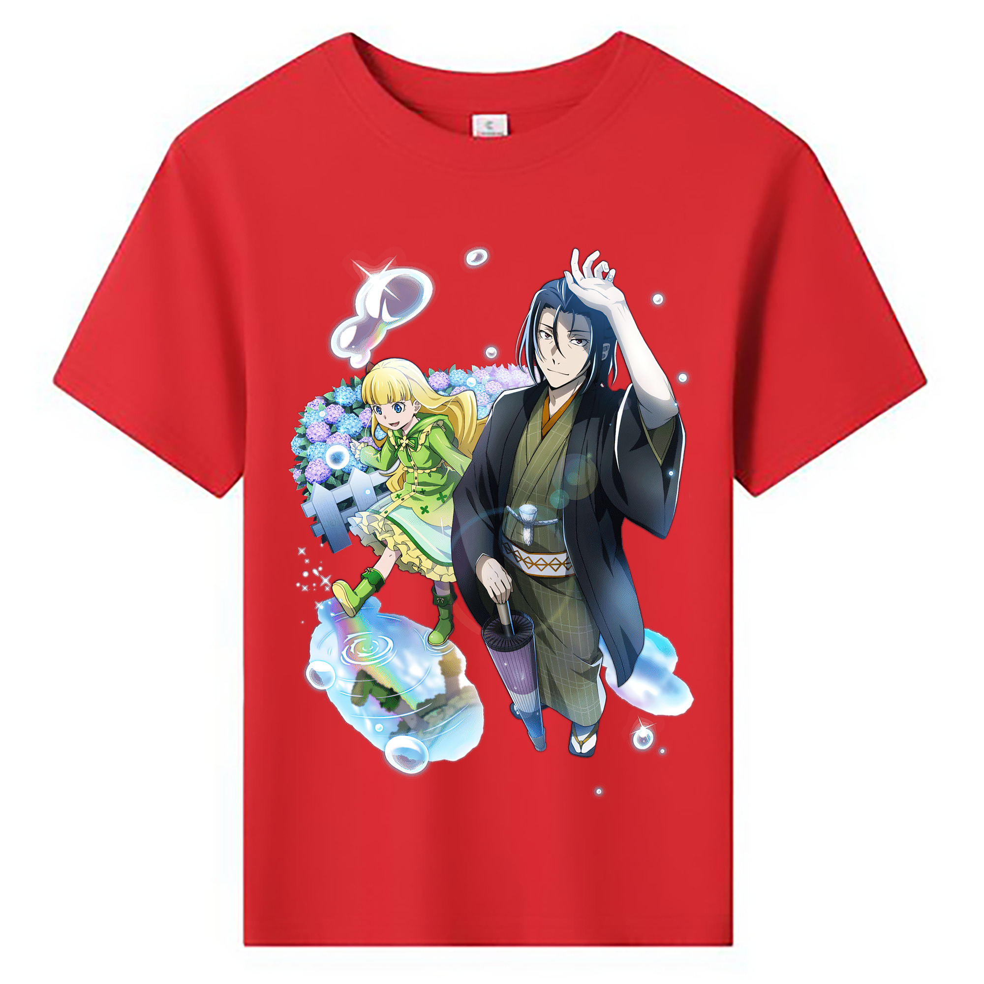 （画像用） 文豪ストレイドッグス Bungo Stray Dogs 綿100％キッズTシャツ（フロントプリント）