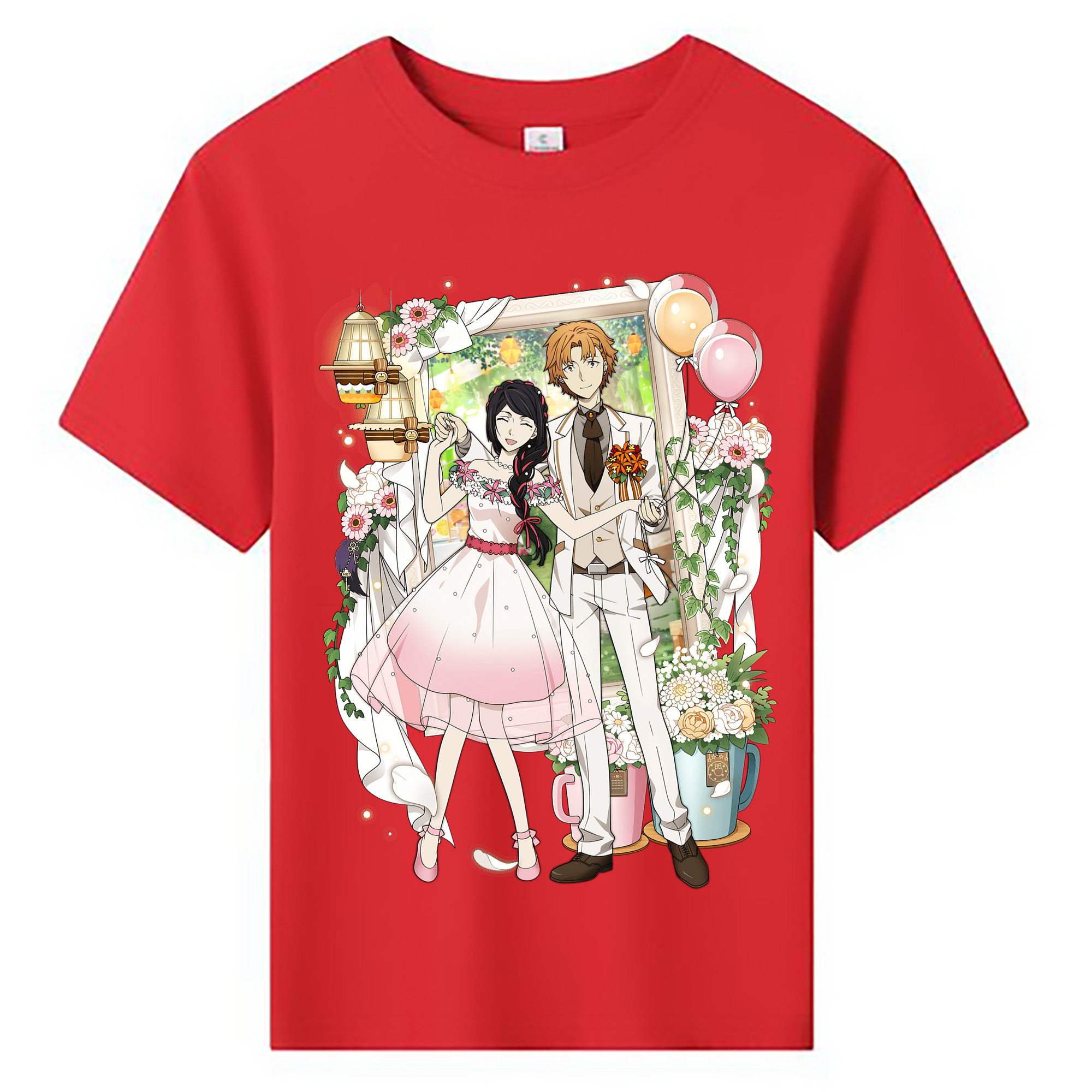 （画像用） 文豪ストレイドッグス Bungo Stray Dogs 綿100％キッズTシャツ（フロントプリント）