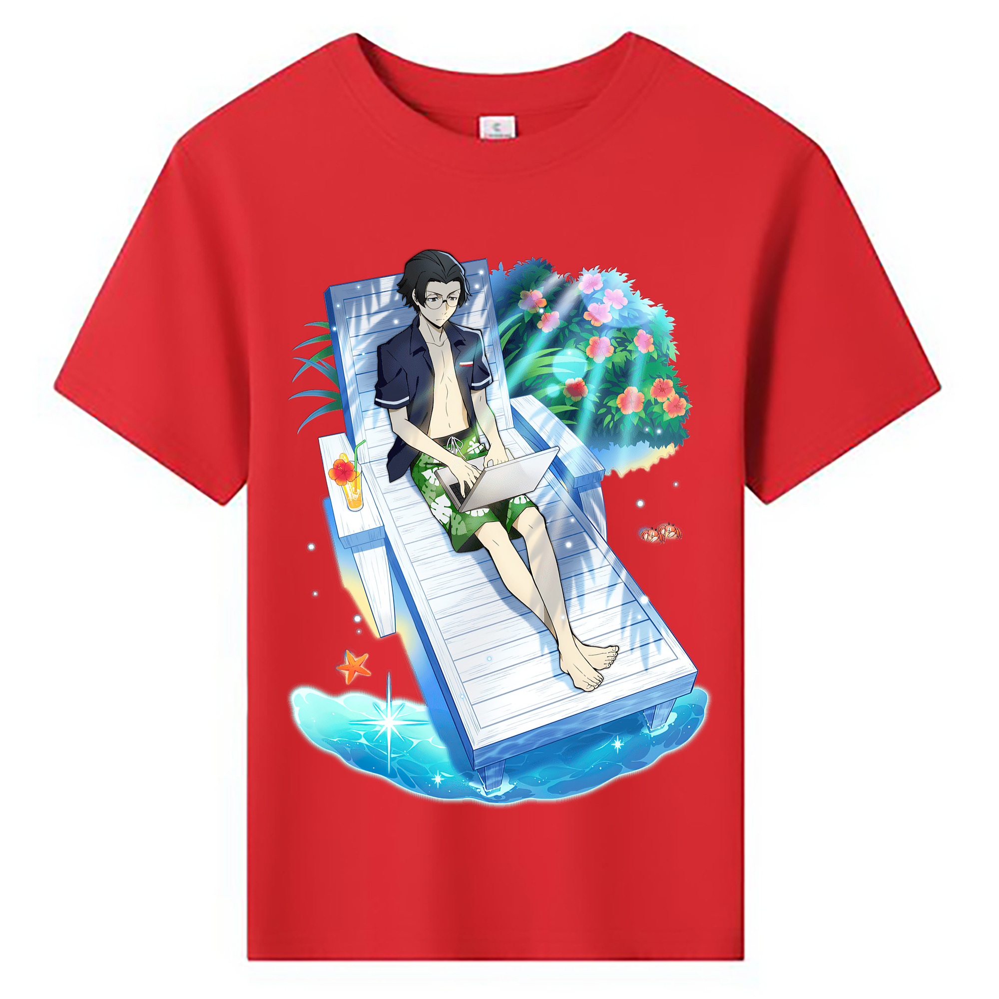 （画像用） 文豪ストレイドッグス Bungo Stray Dogs 綿100％キッズTシャツ（フロントプリント）