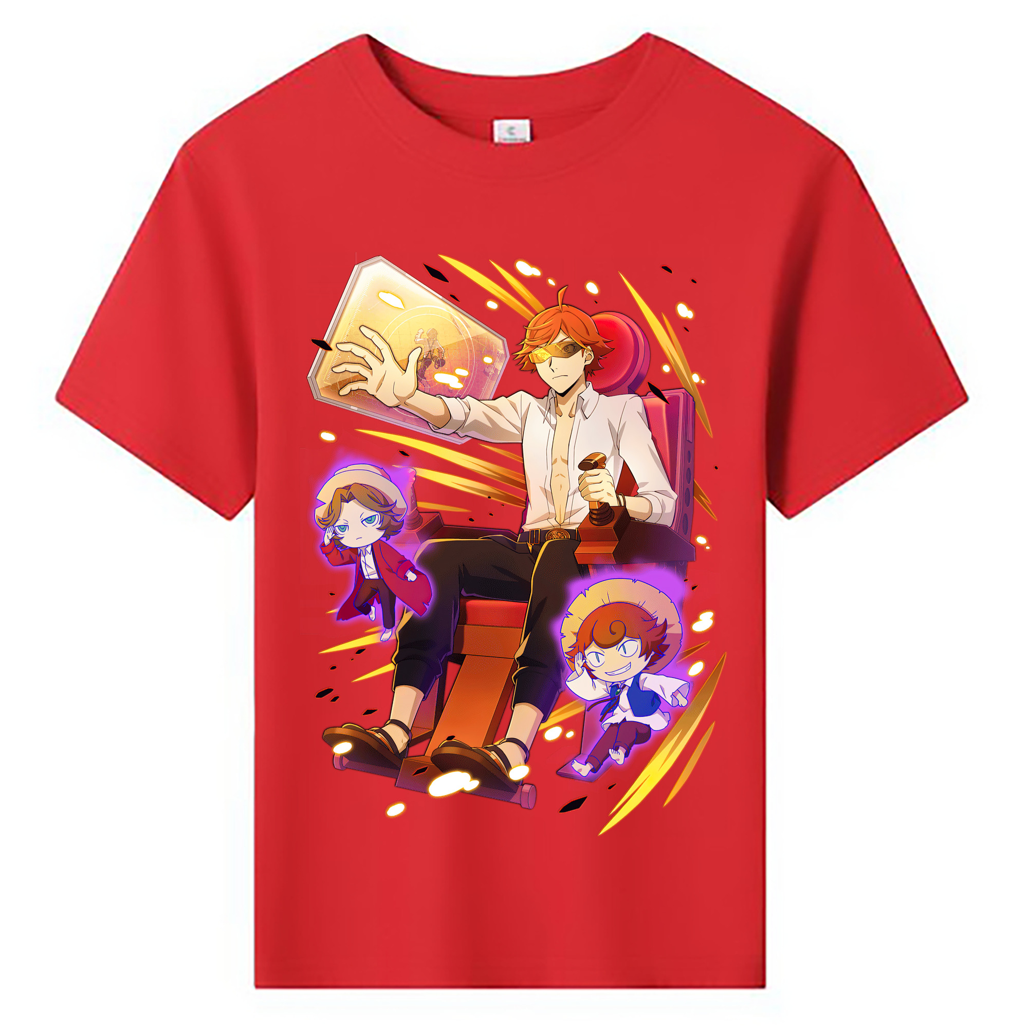 （画像用） 文豪ストレイドッグス Bungo Stray Dogs 綿100％キッズTシャツ（フロントプリント）