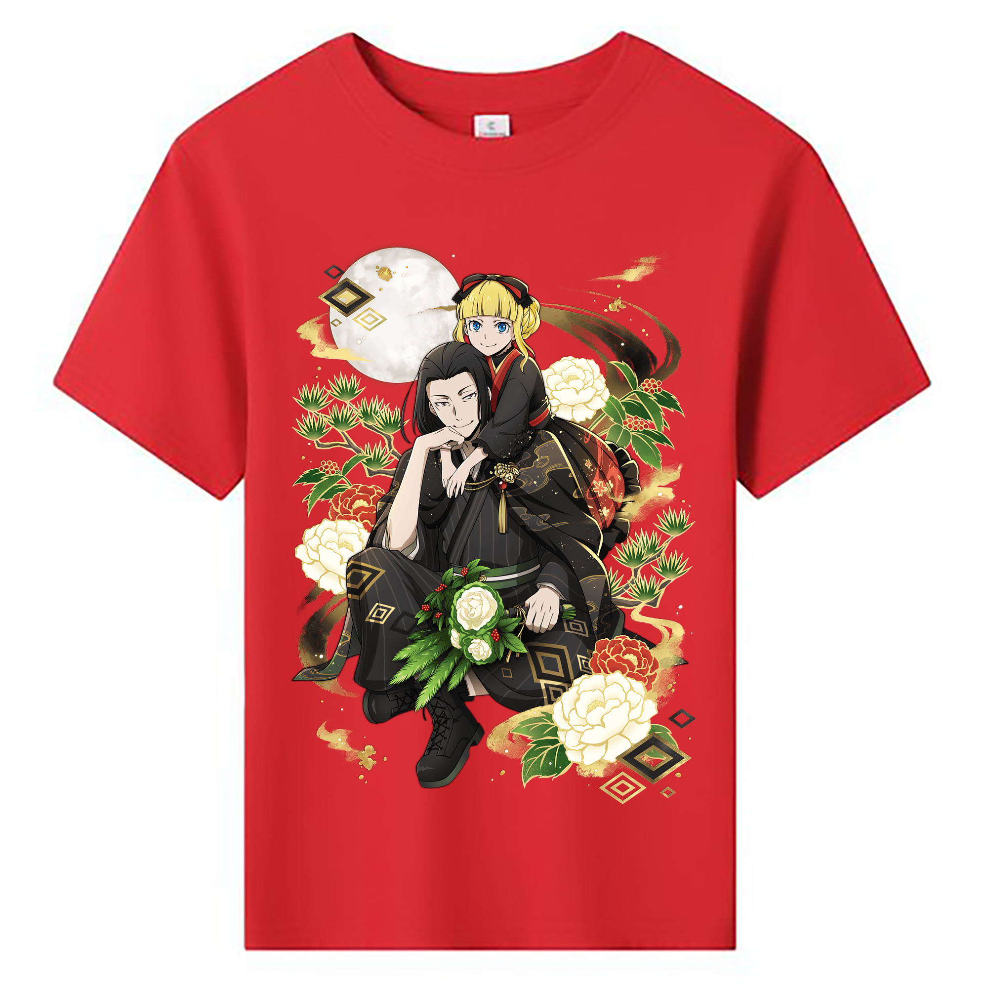 （画像用） 文豪ストレイドッグス Bungo Stray Dogs 綿100％キッズTシャツ（フロントプリント）