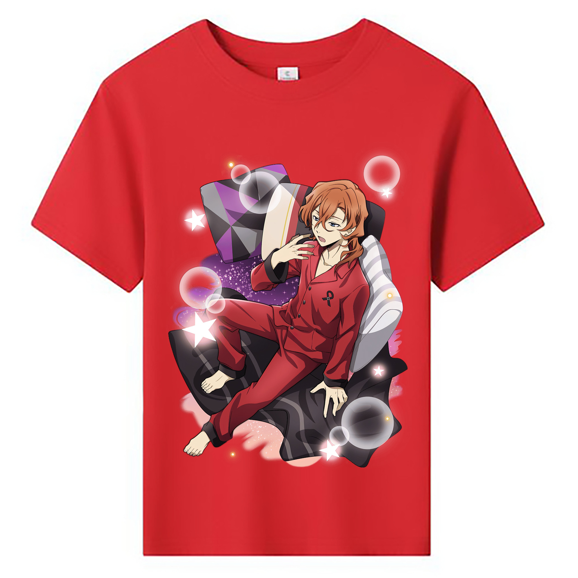 （画像用） 文豪ストレイドッグス Bungo Stray Dogs 綿100％キッズTシャツ（フロントプリント）