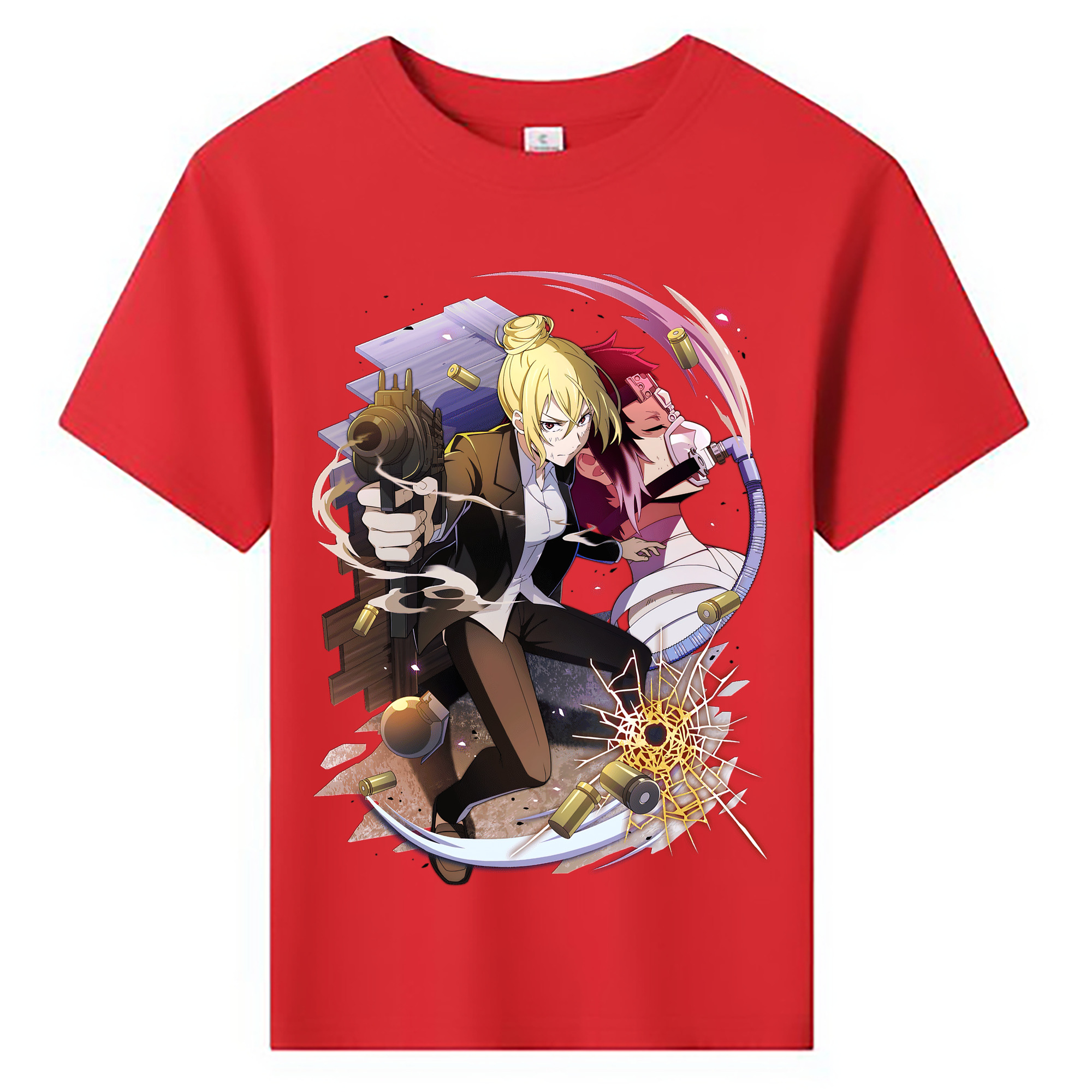 （画像用） 文豪ストレイドッグス Bungo Stray Dogs 綿100％キッズTシャツ（フロントプリント）