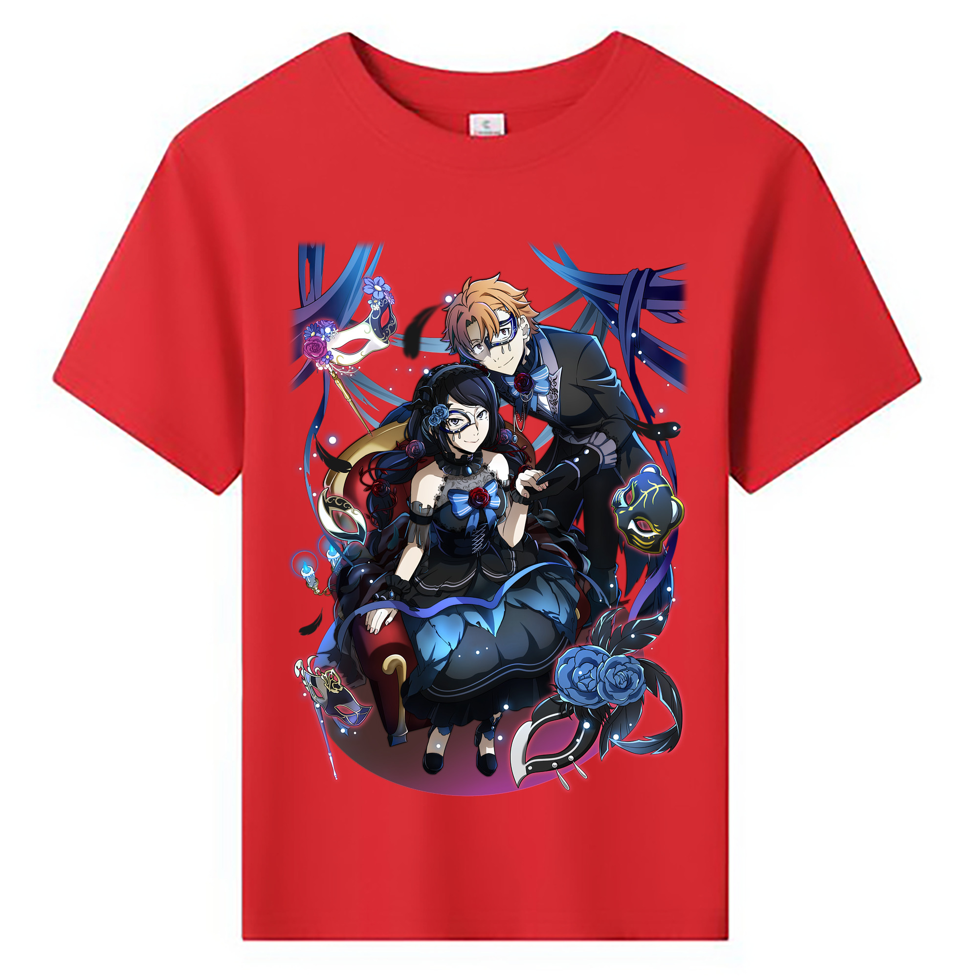 （画像用） 文豪ストレイドッグス Bungo Stray Dogs 綿100％キッズTシャツ（フロントプリント）