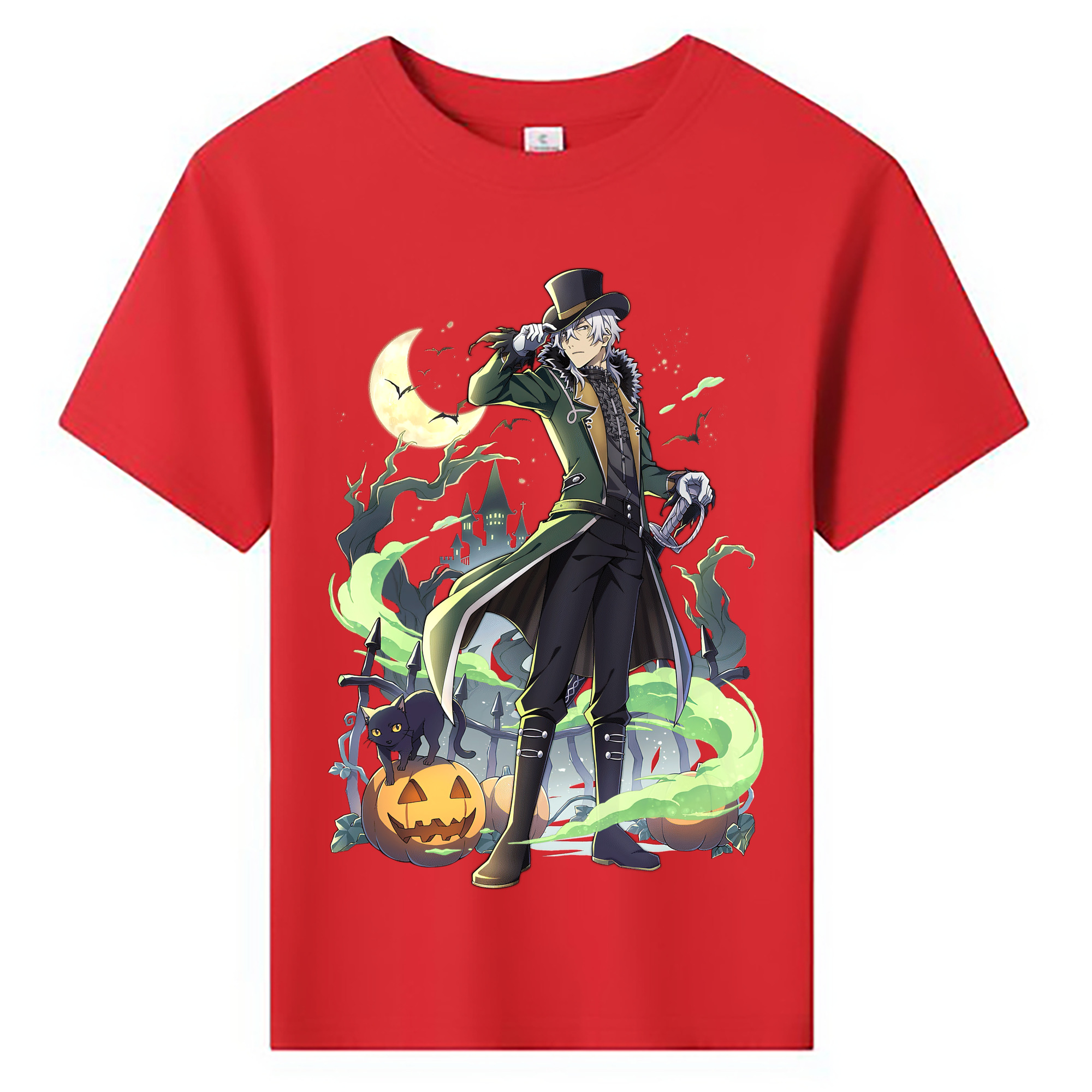 （画像用） 文豪ストレイドッグス Bungo Stray Dogs 綿100％キッズTシャツ（フロントプリント）