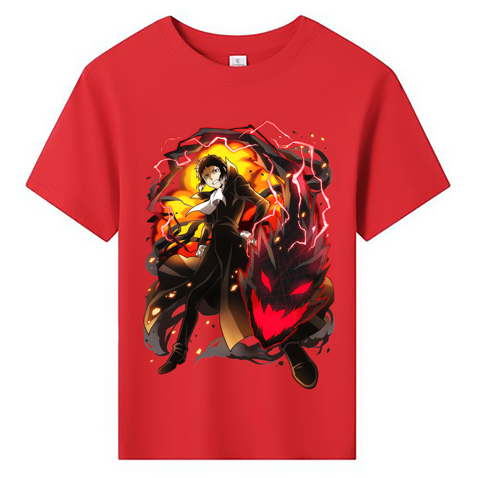 （画像用） 文豪ストレイドッグス Bungo Stray Dogs 綿100％キッズTシャツ（フロントプリント）
