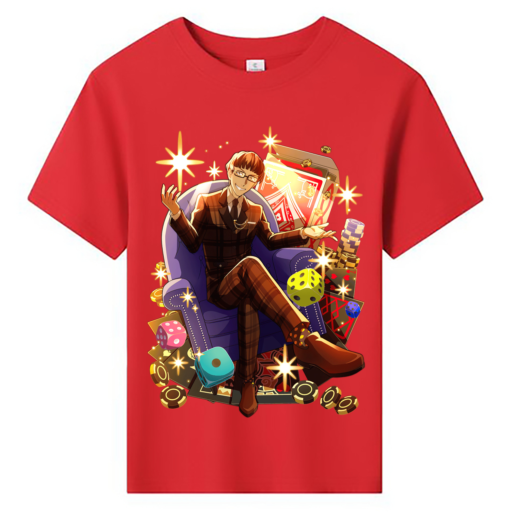 （画像用） 文豪ストレイドッグス Bungo Stray Dogs 綿100％キッズTシャツ（フロントプリント）