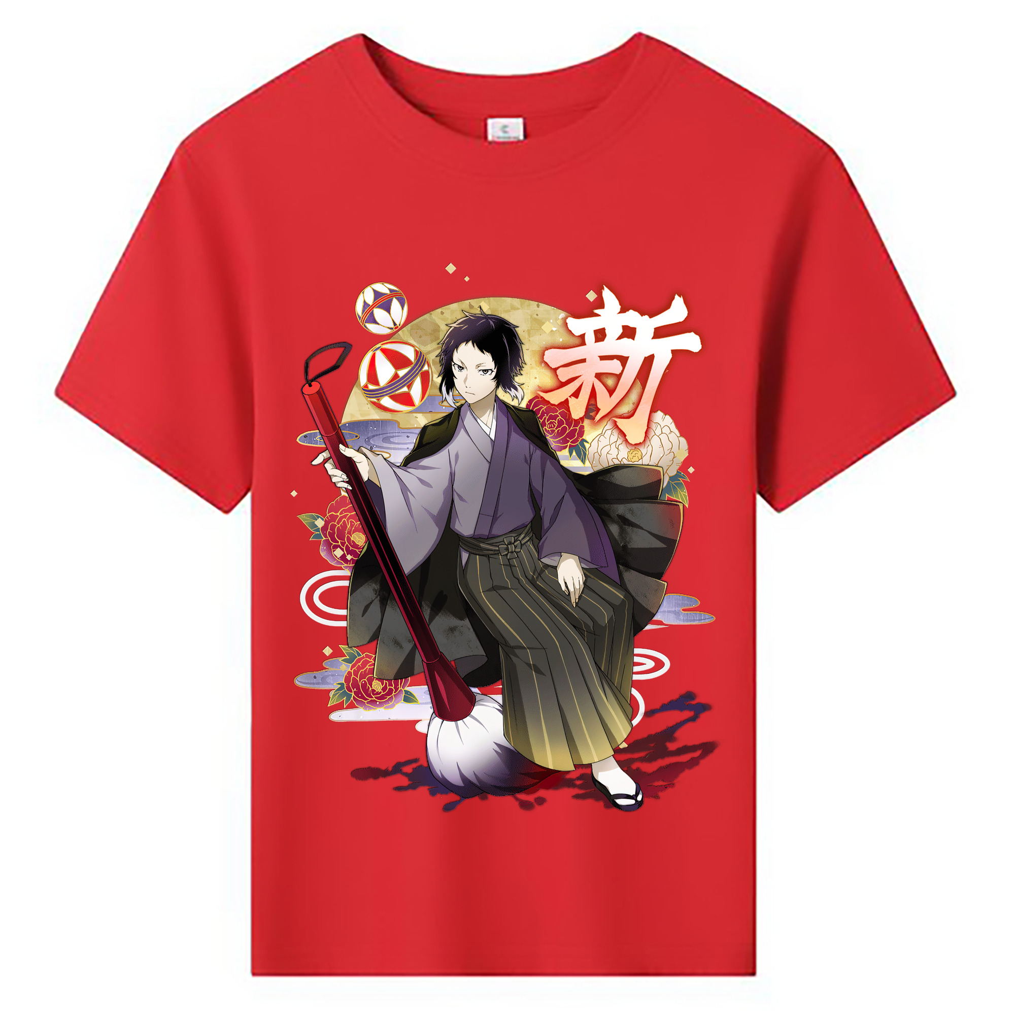 （画像用） 文豪ストレイドッグス Bungo Stray Dogs 綿100％キッズTシャツ（フロントプリント）